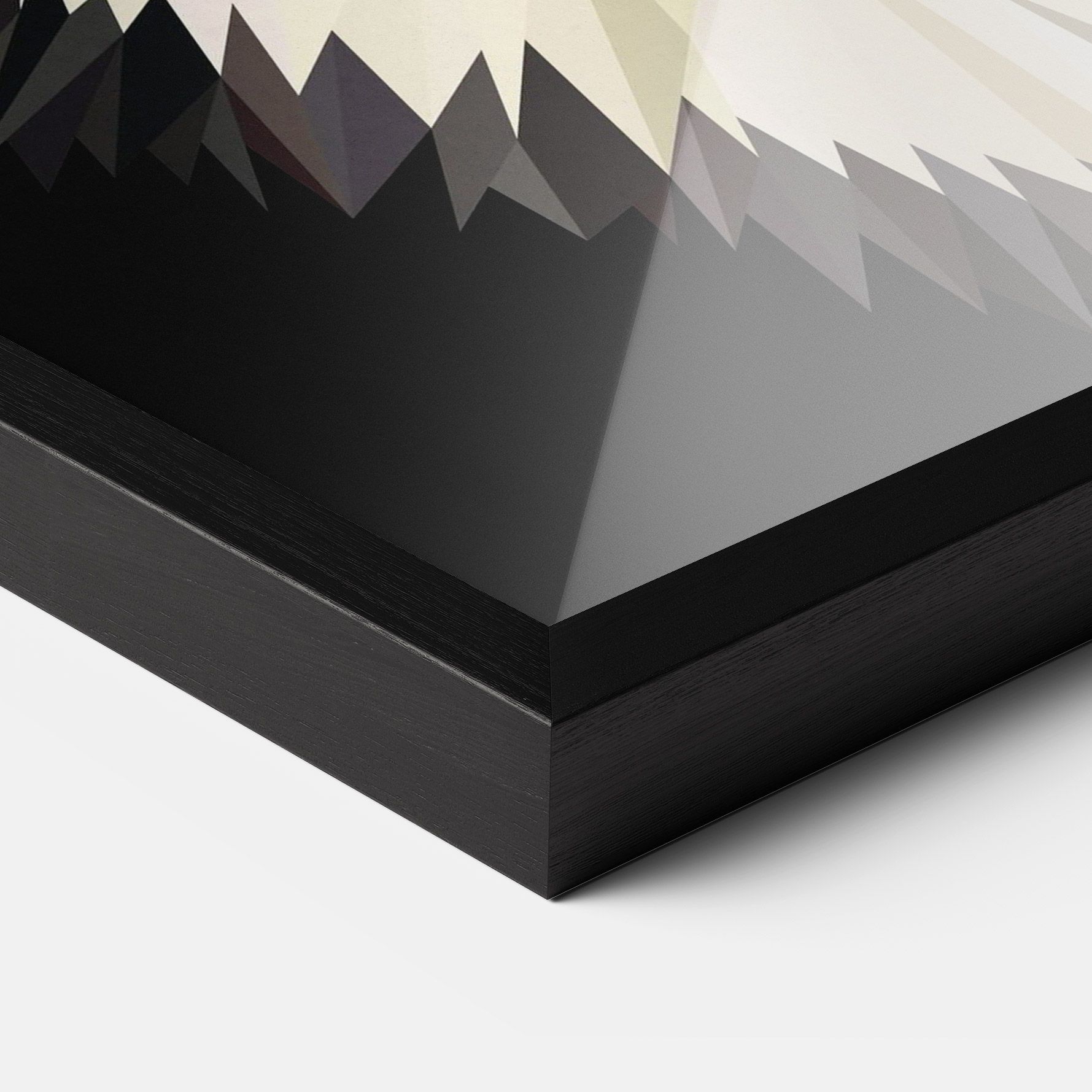 Pretty Wolf Head mockup 3