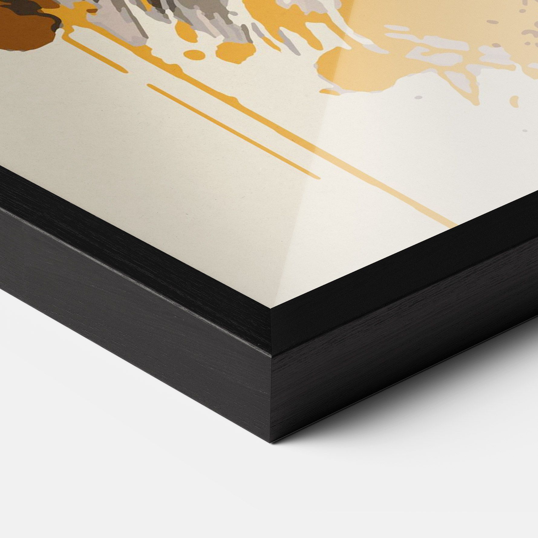 Wolf Head Art mockup 3