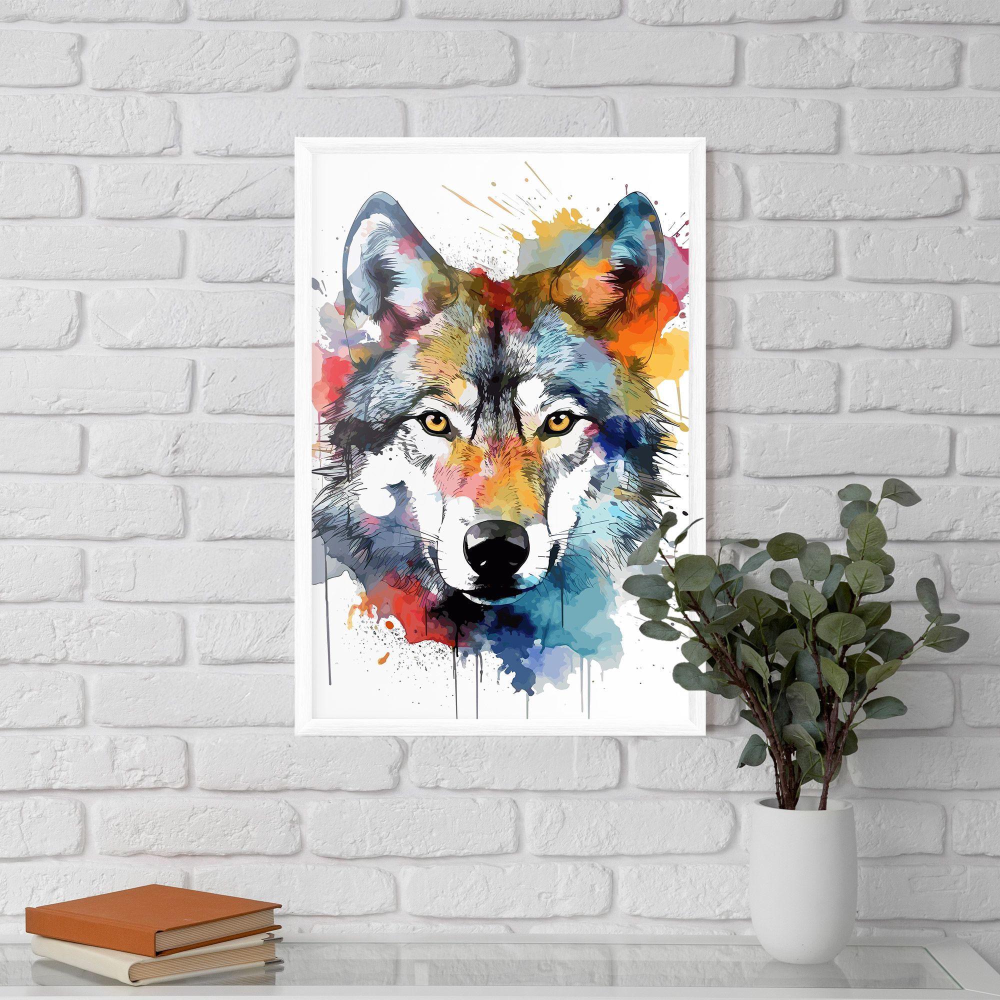 Wolf Art mockup 5