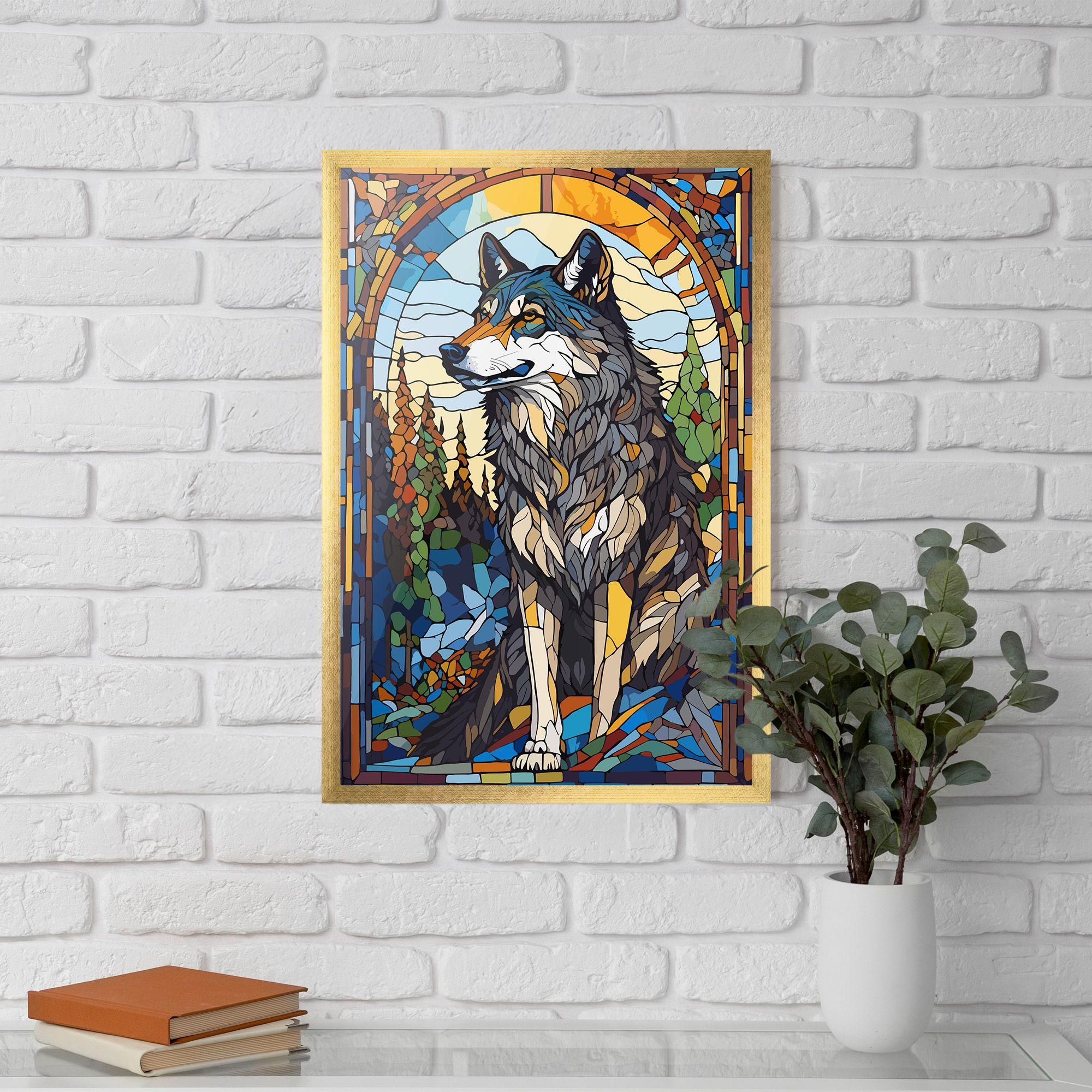 Glass Wolf mockup 5
