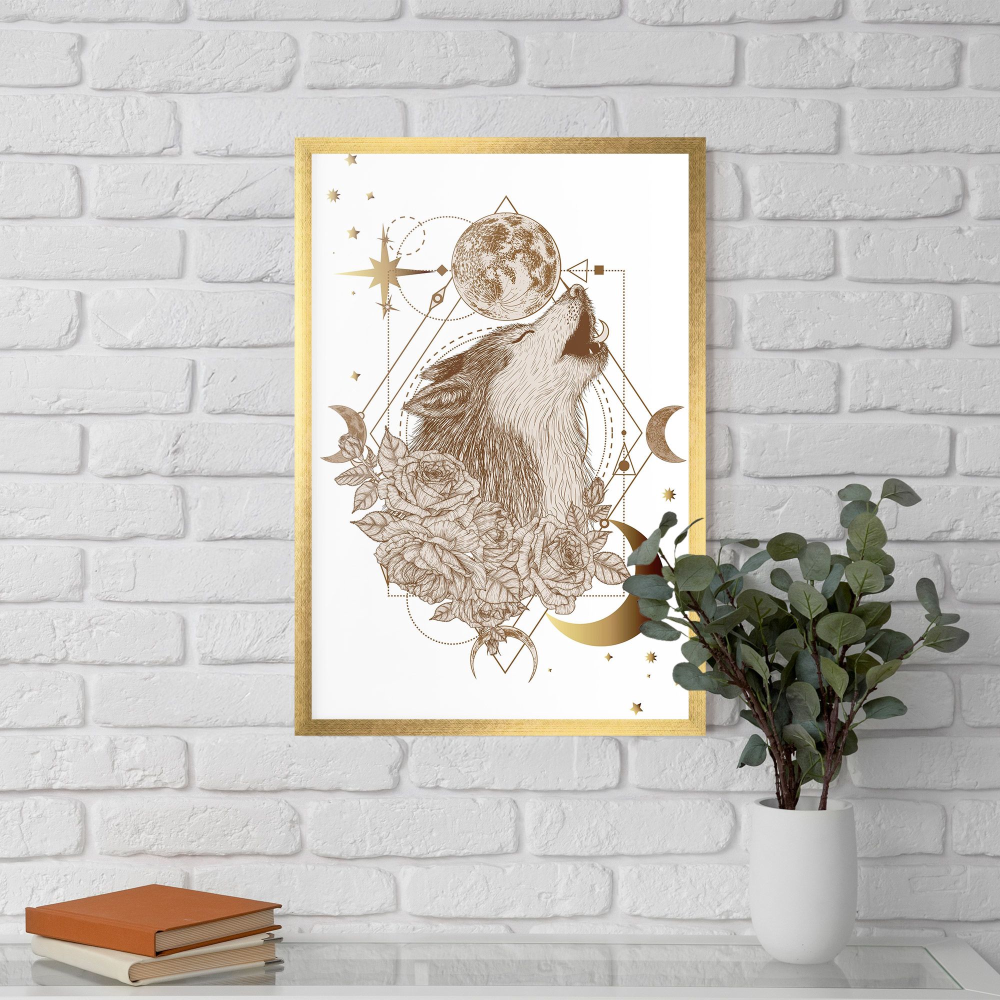 Magical Wolf mockup 5