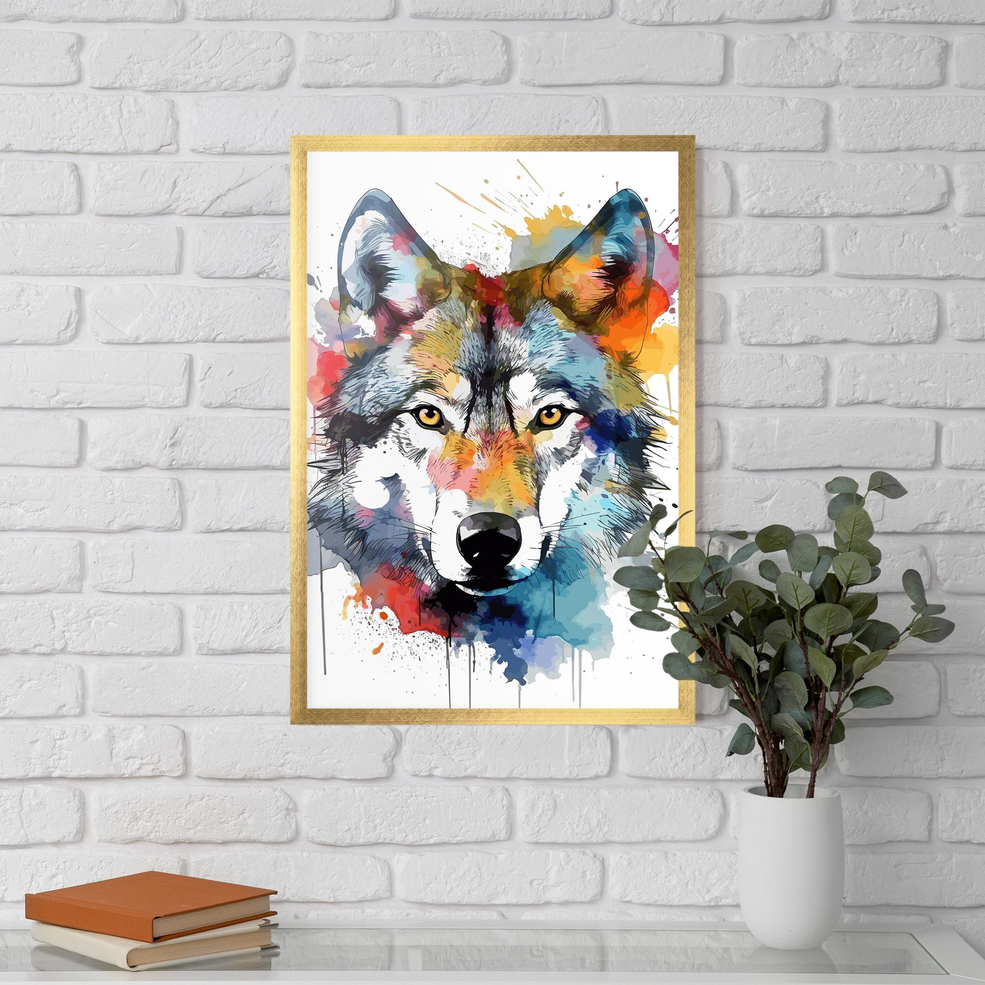 Wolf Art mockup 5