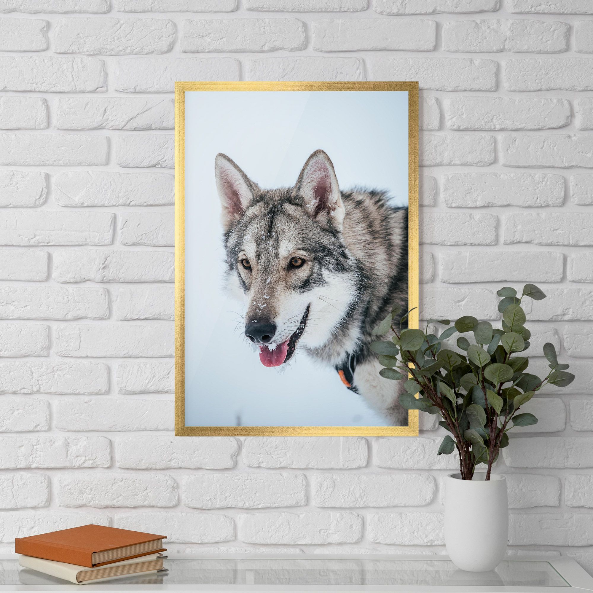 Wolf Head mockup 5