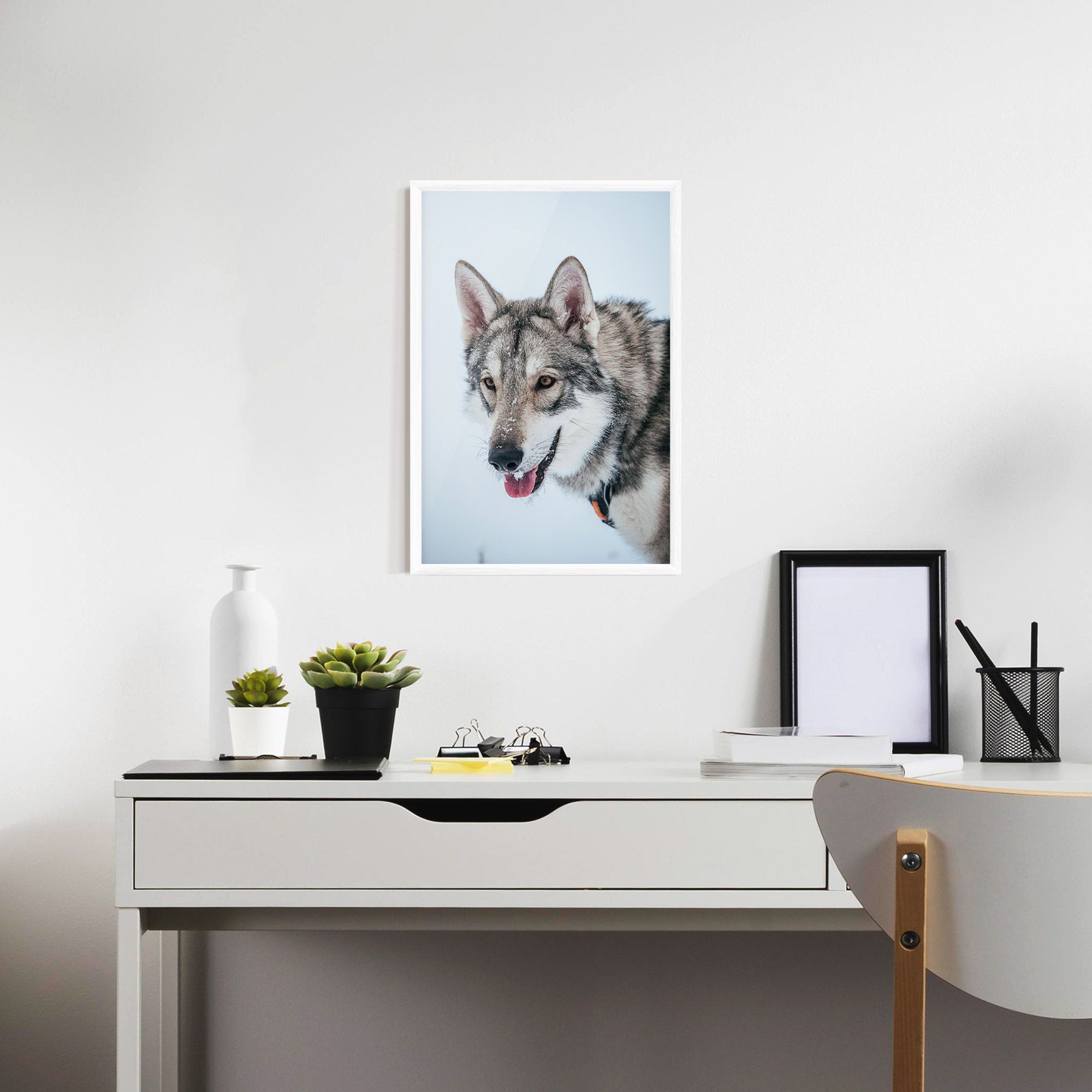 Wolf Head mockup 7
