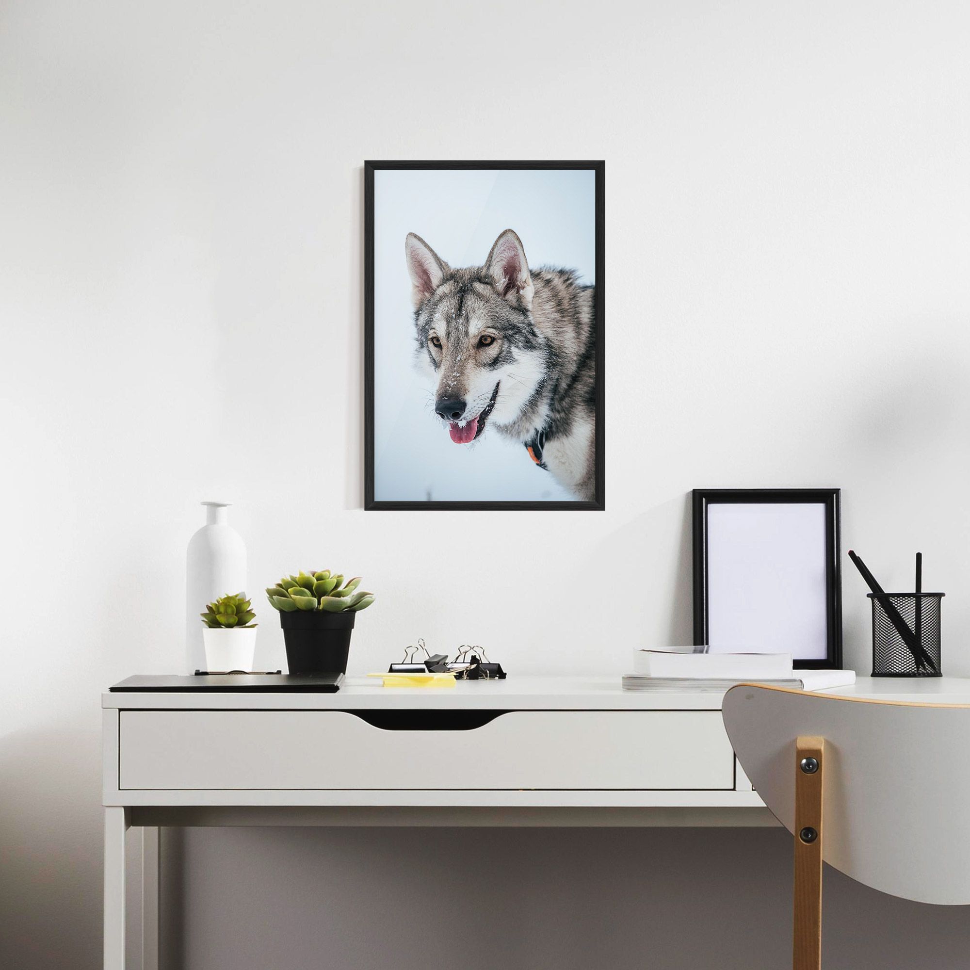 Wolf Head mockup 7