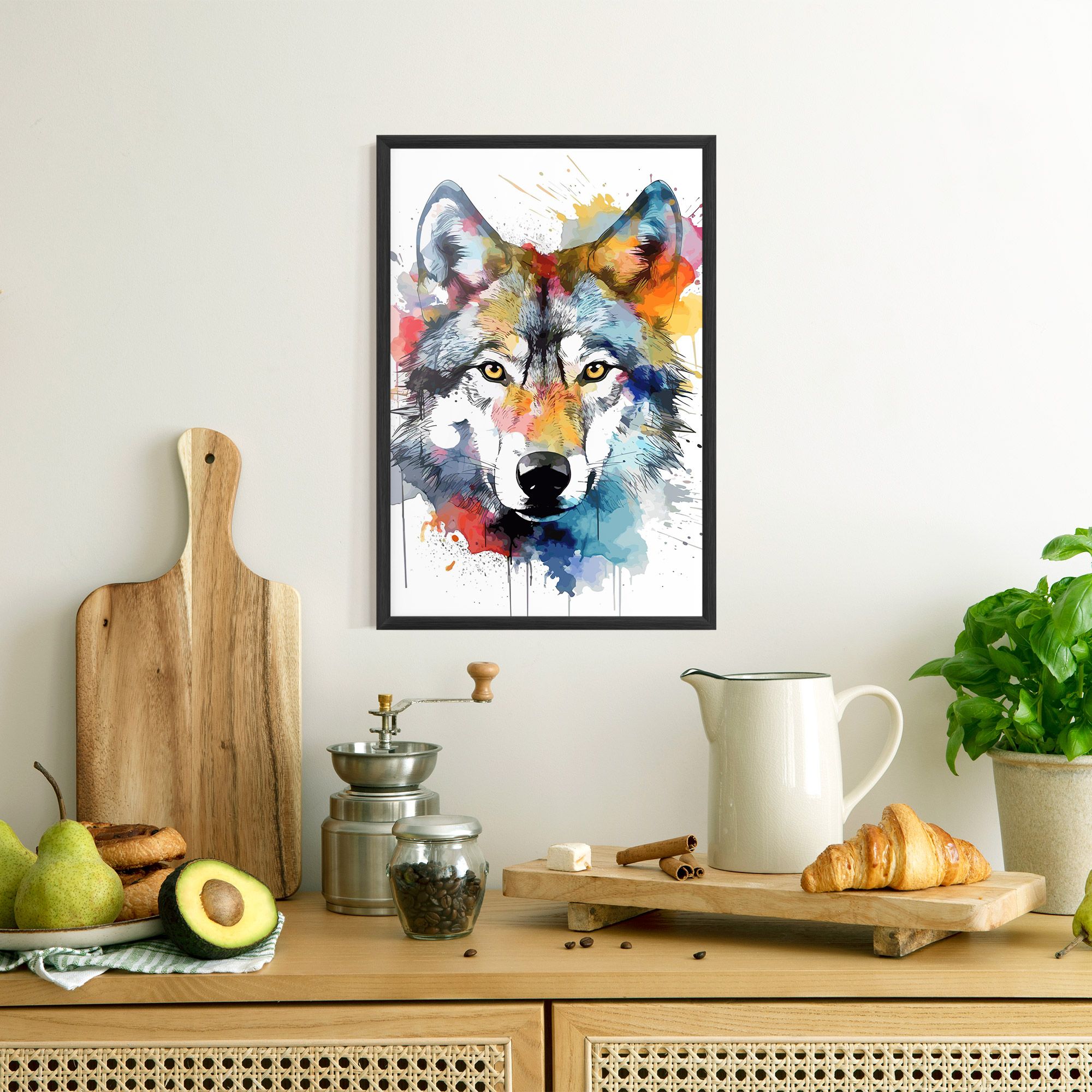 Wolf Art mockup 8