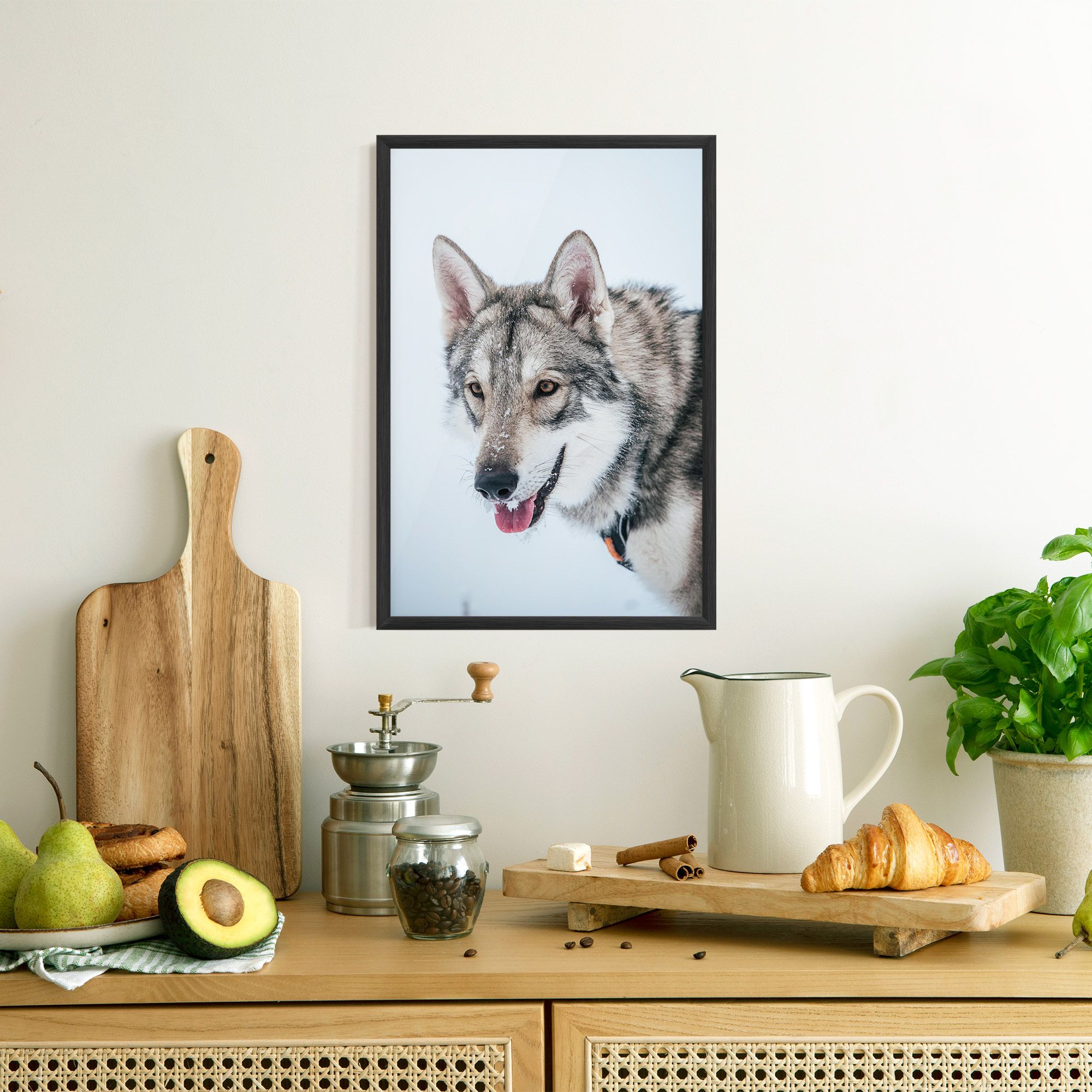 Wolf Head mockup 8