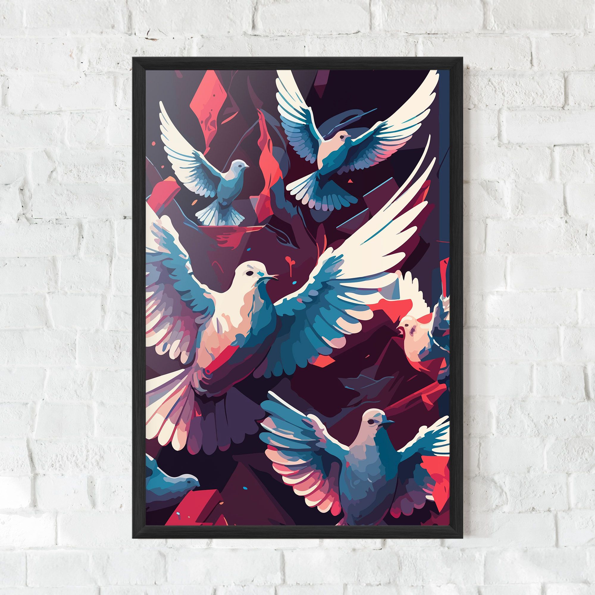 Pretty Dove Family mockup 0