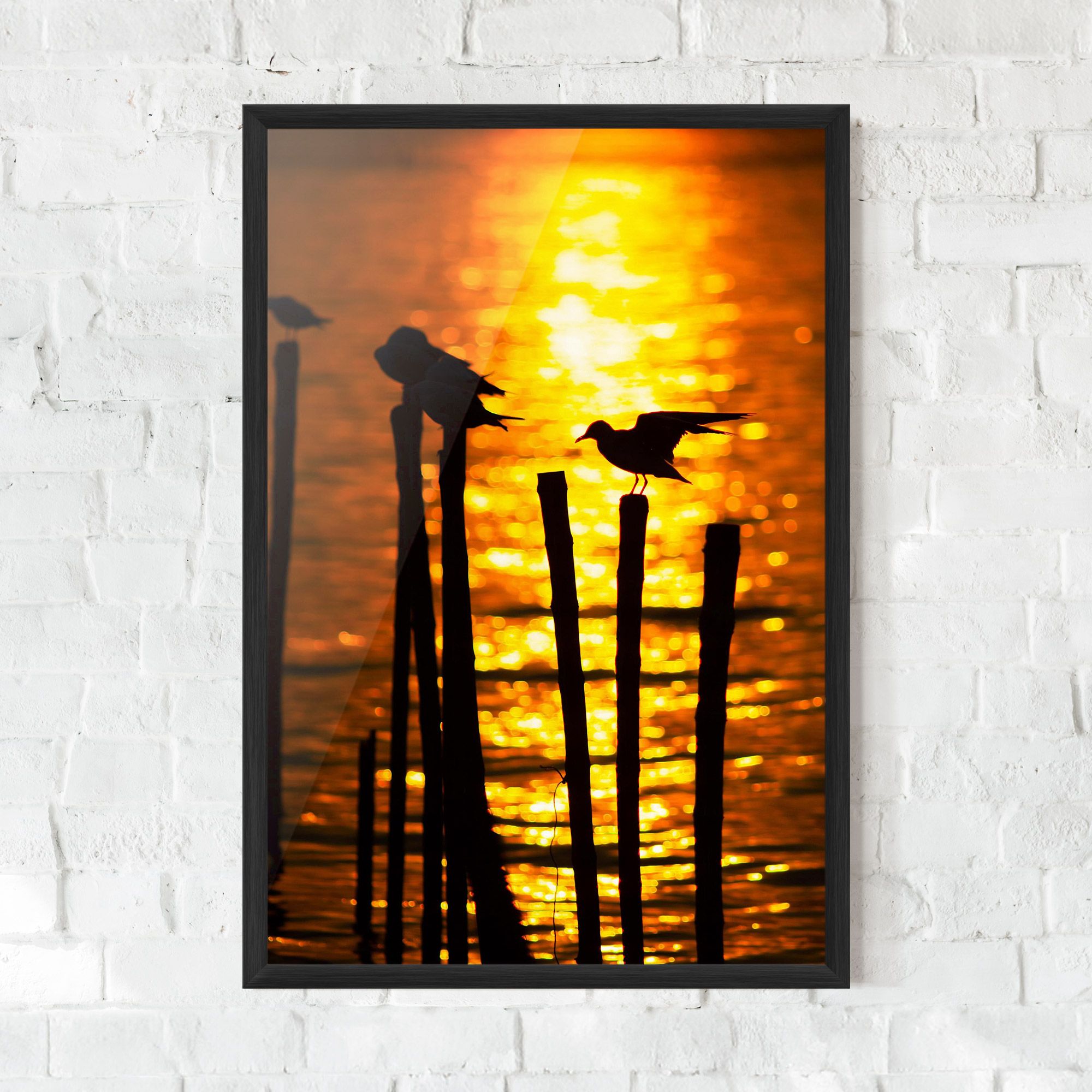 Silhouettes Birds mockup 0