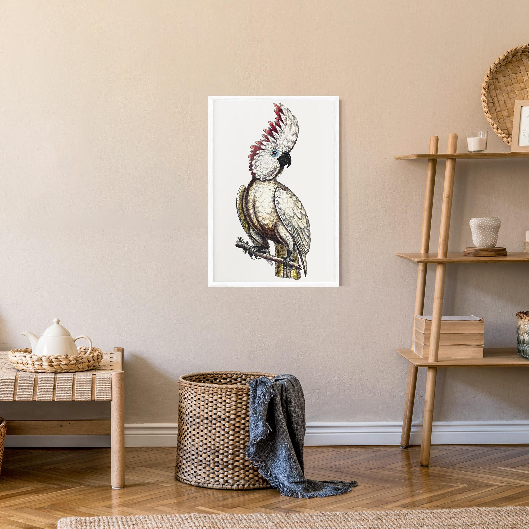 Gerahmte Poster Interesting Bird mockup 9