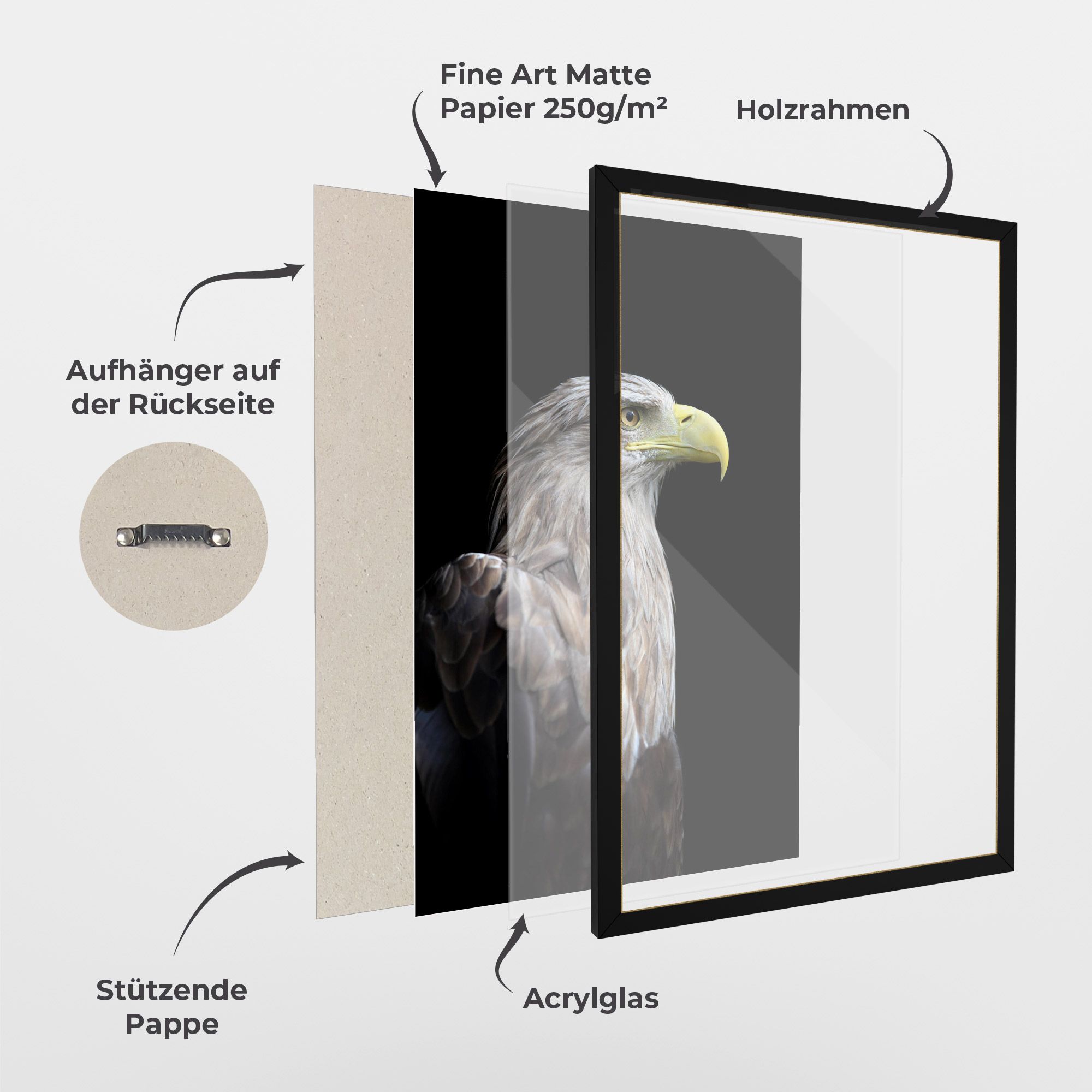 Close Up Eagle mockup 1