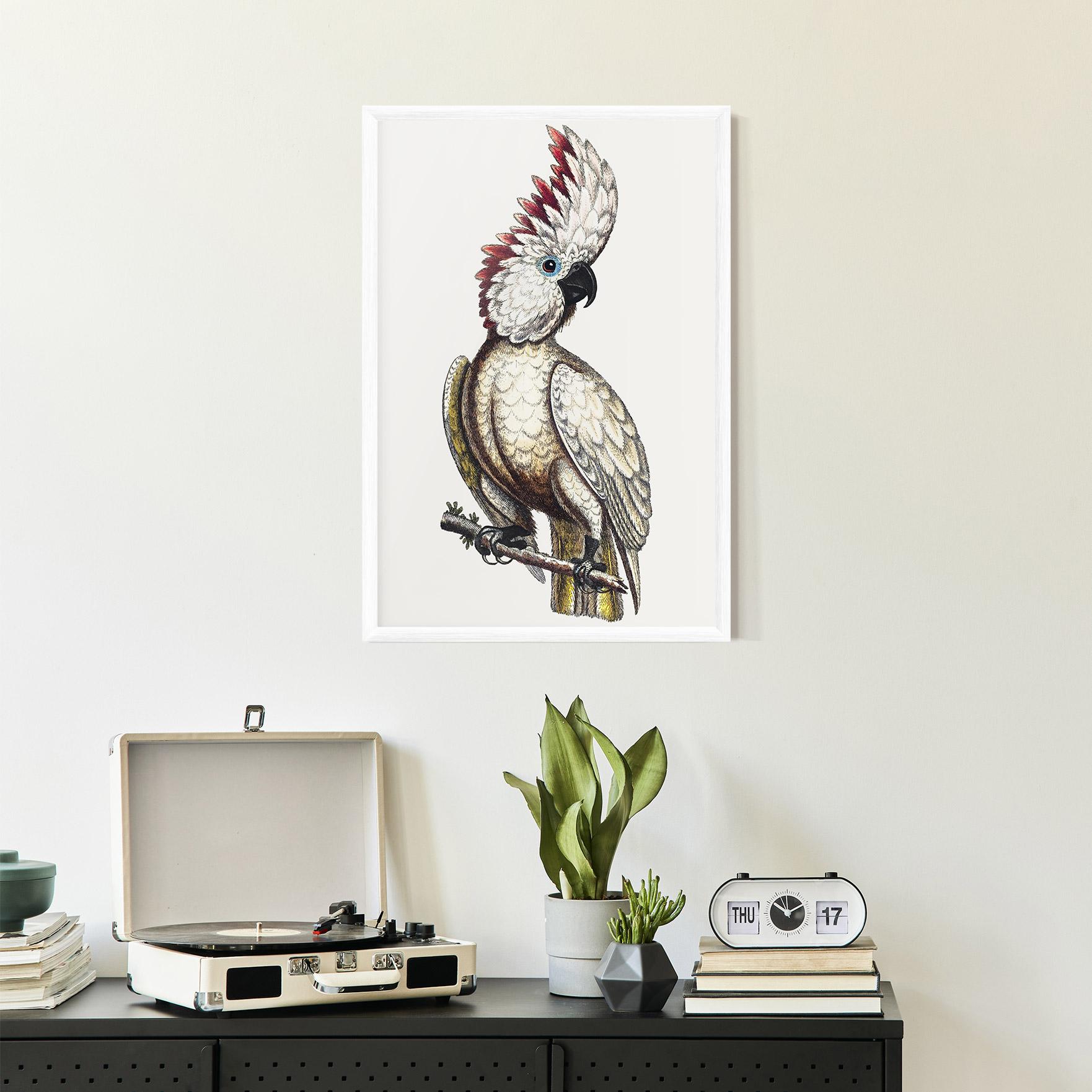 Gerahmte Poster Interesting Bird mockup 2