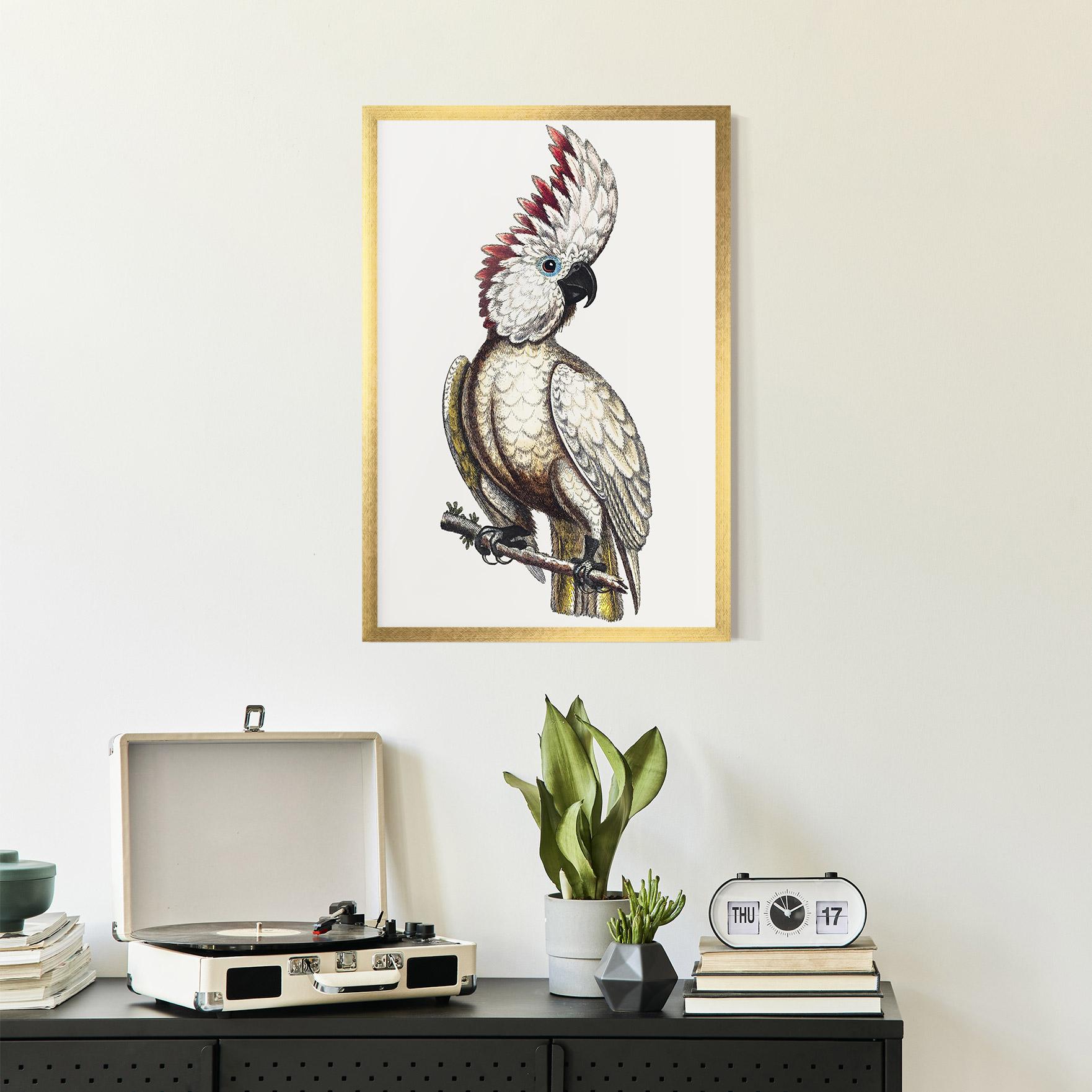Gerahmte Poster Interesting Bird mockup 2