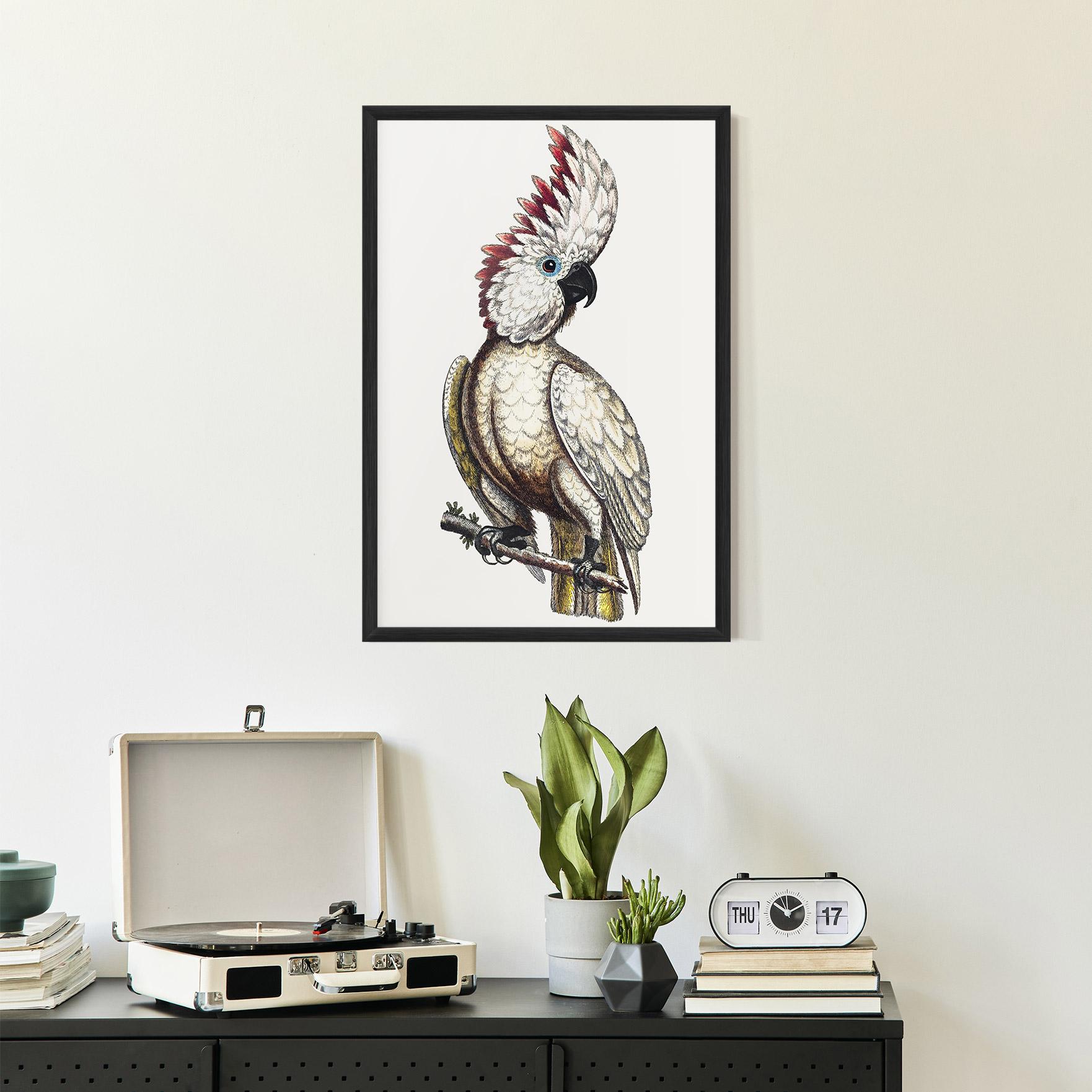 Gerahmte Poster Interesting Bird mockup 2