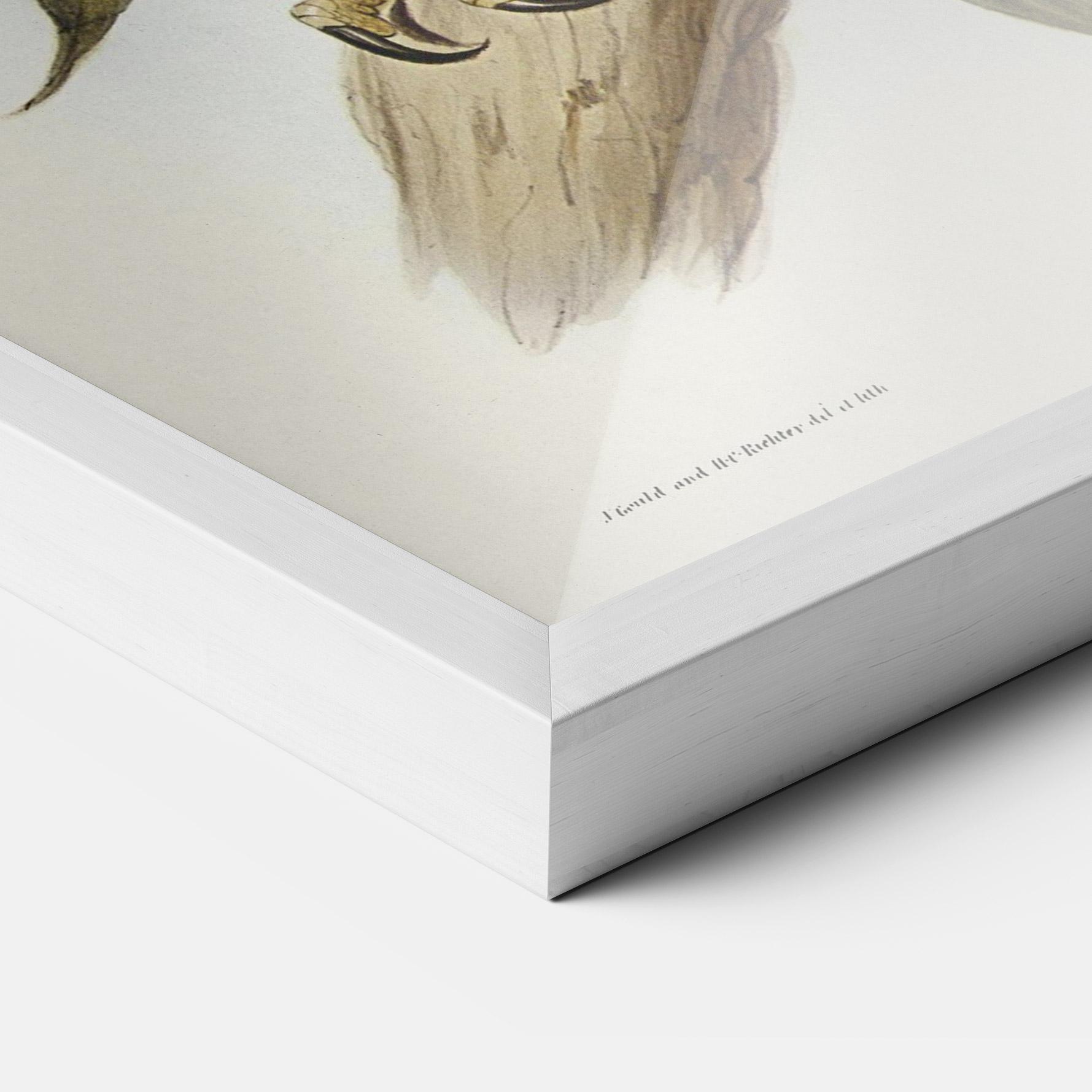 Gerahmte Poster Owl Family mockup 3