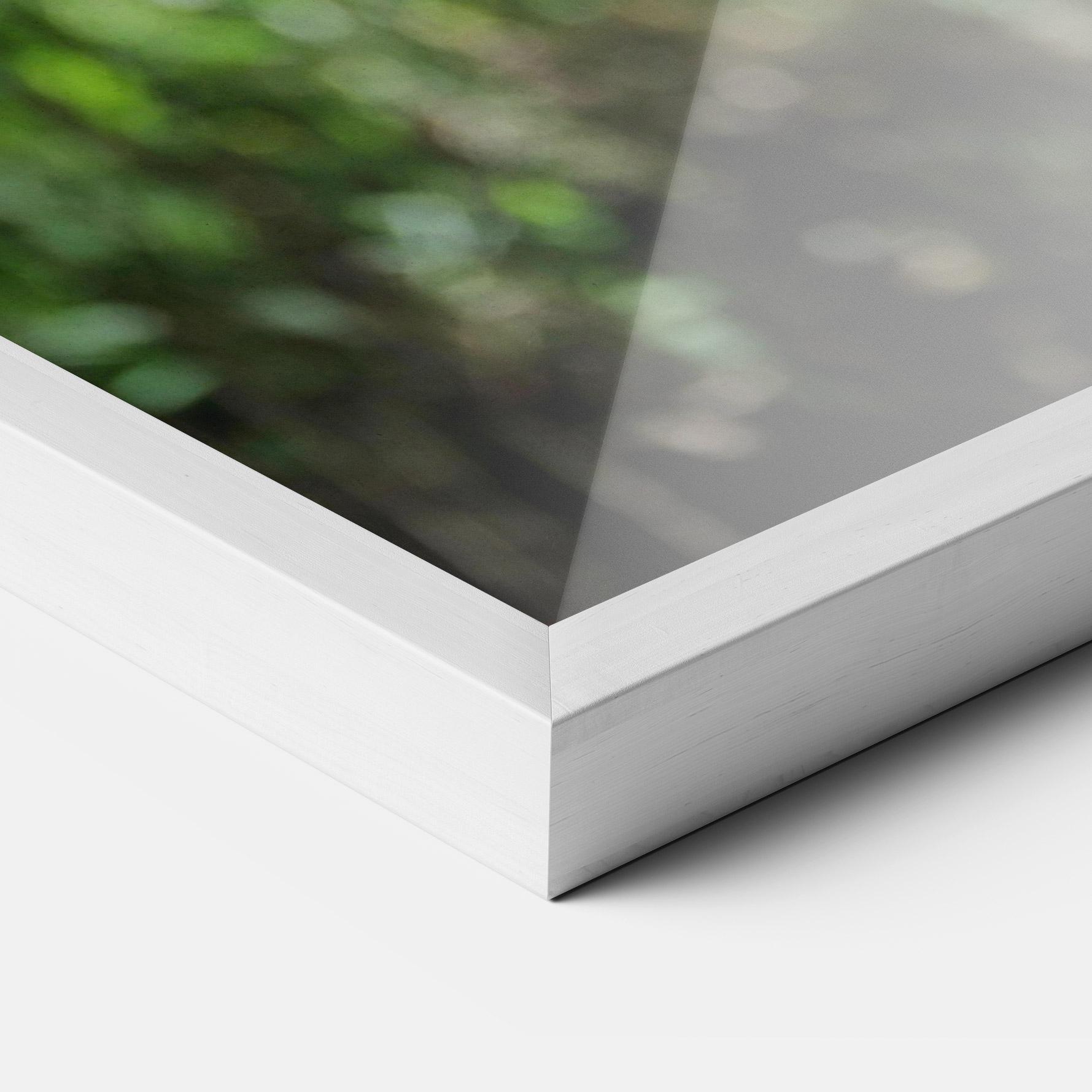 Gerahmte Poster Red Flamingo mockup 3