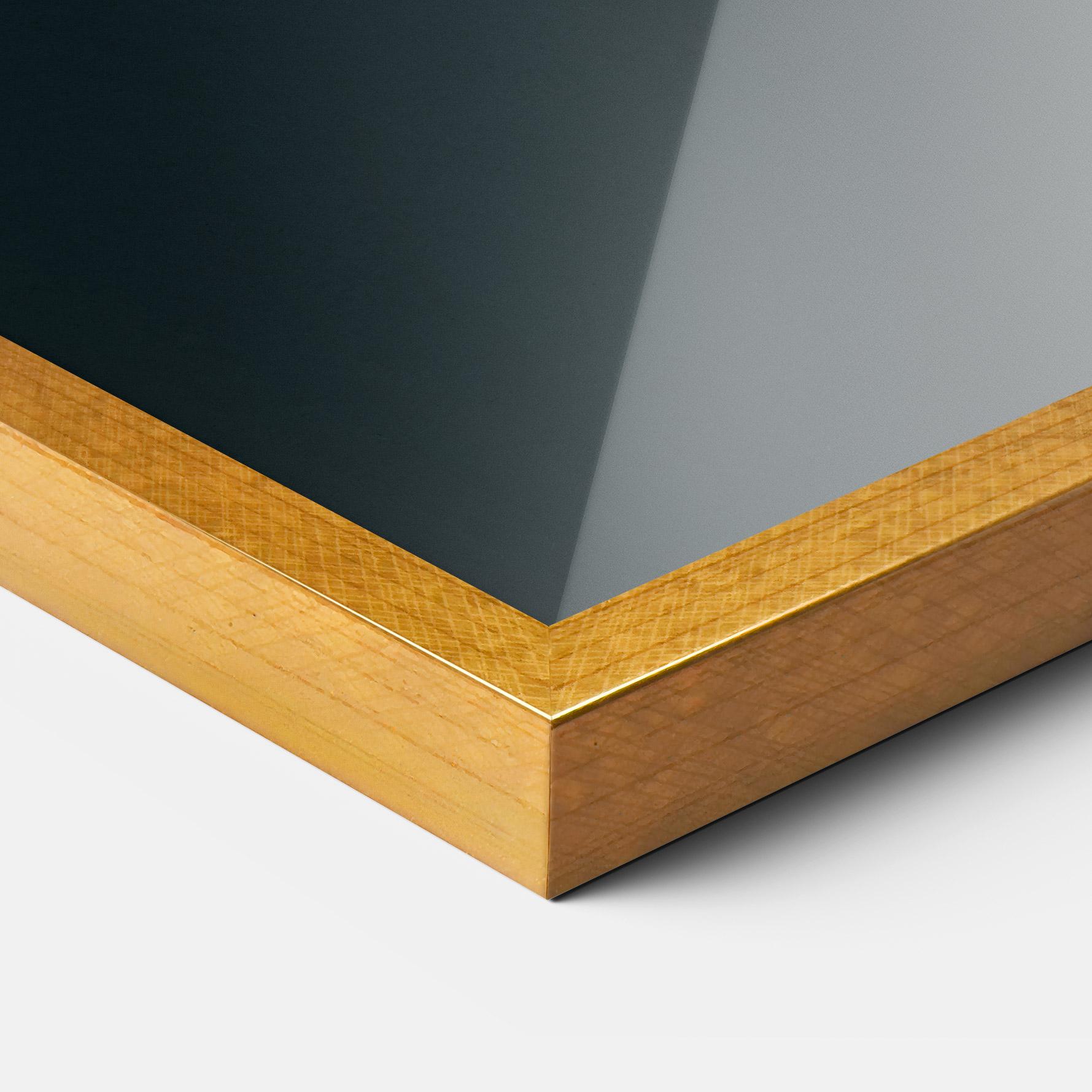 Gerahmte Poster Fire Parrot mockup 3