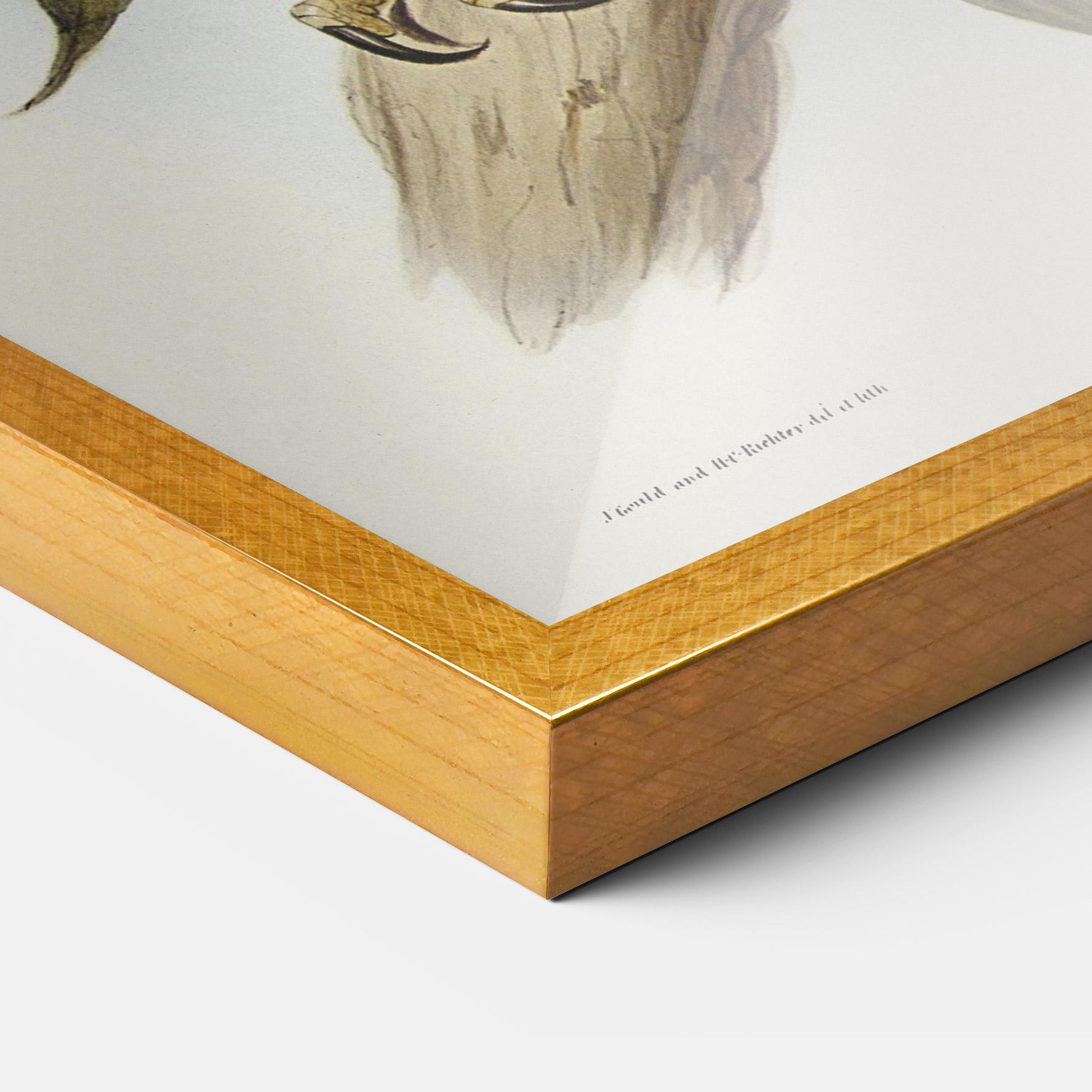 Gerahmte Poster Owl Family mockup 3