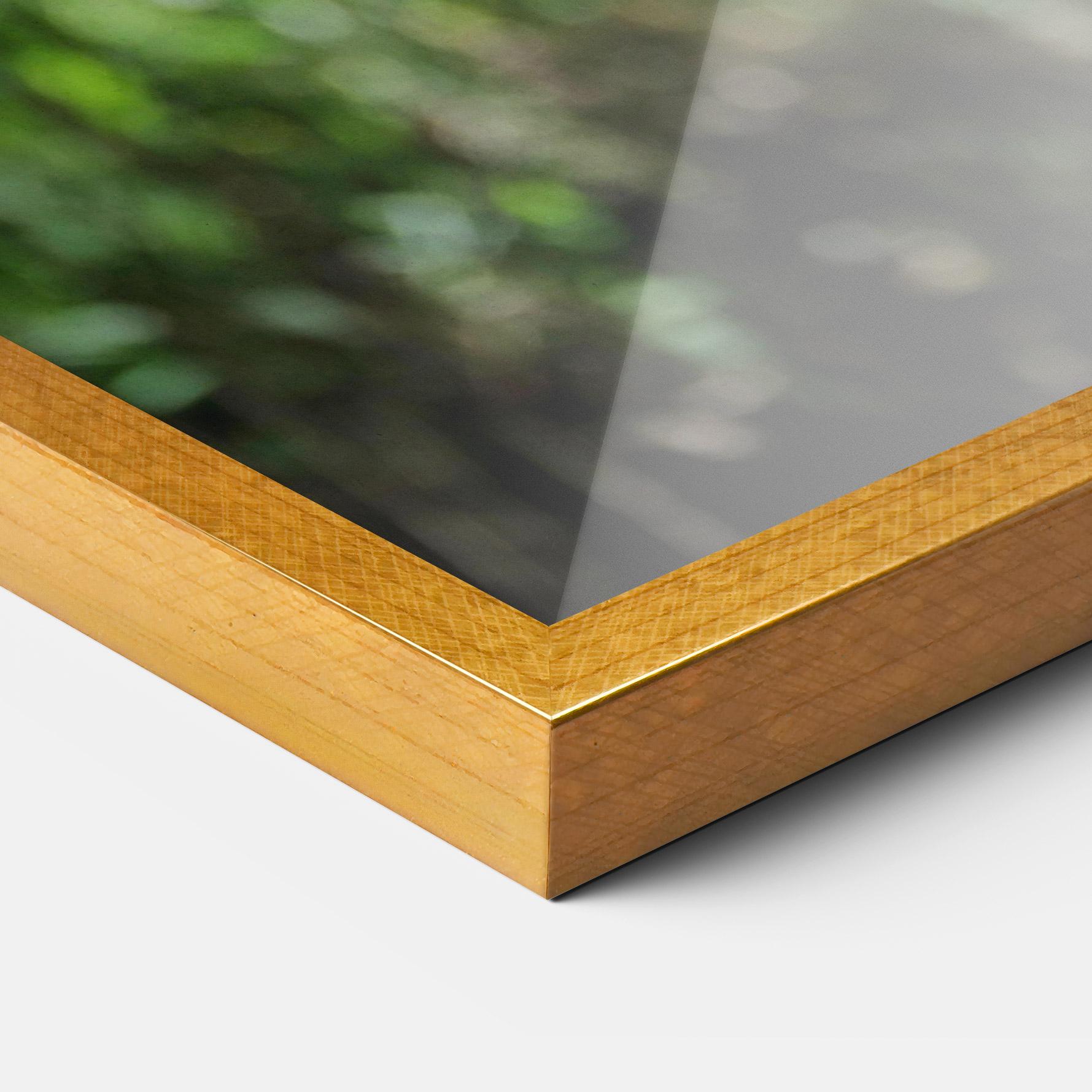 Gerahmte Poster Red Flamingo mockup 3