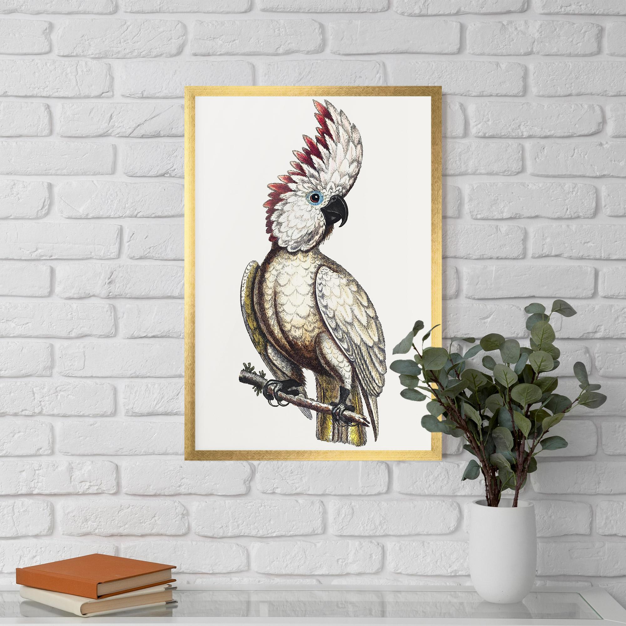 Gerahmte Poster Interesting Bird mockup 5