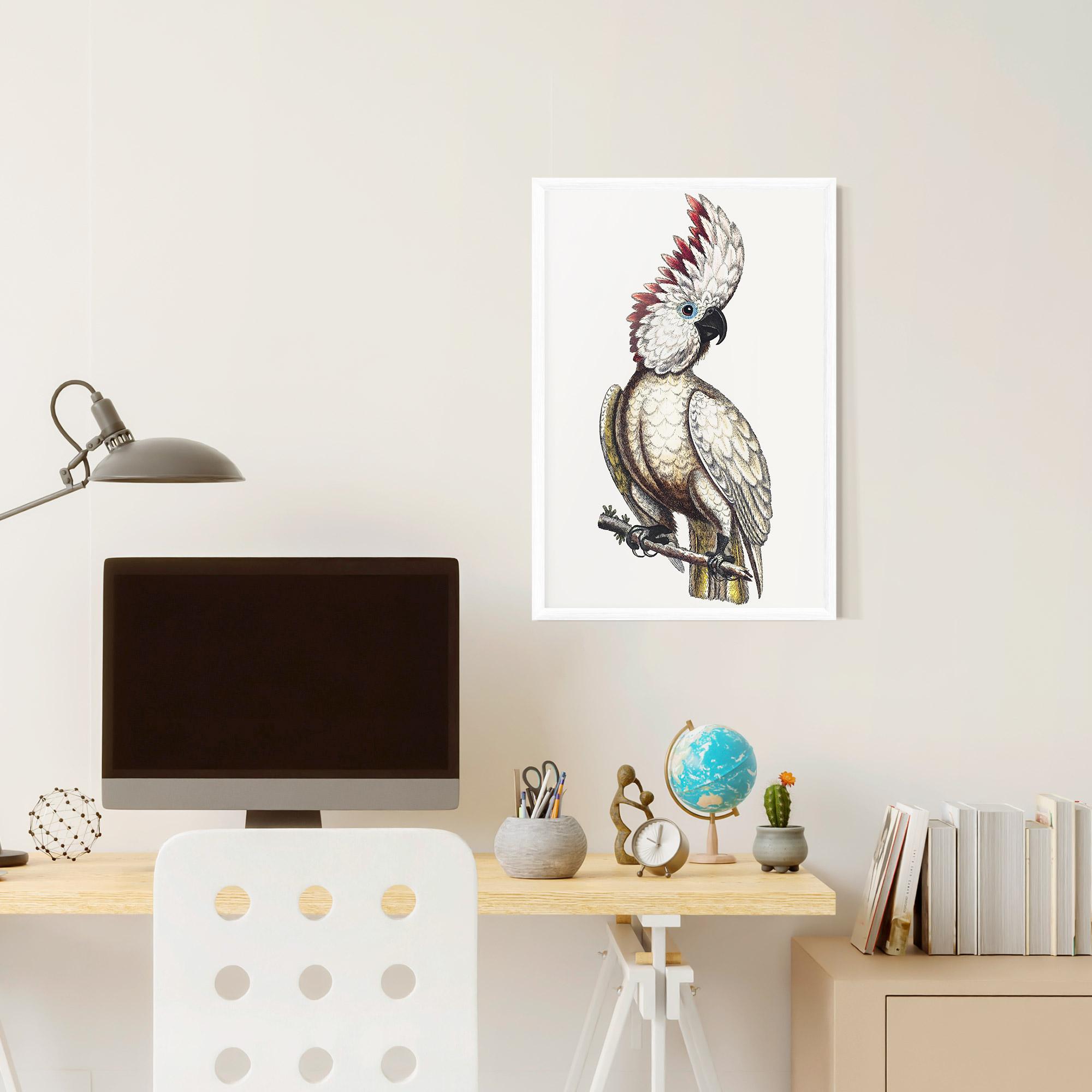 Gerahmte Poster Interesting Bird mockup 6