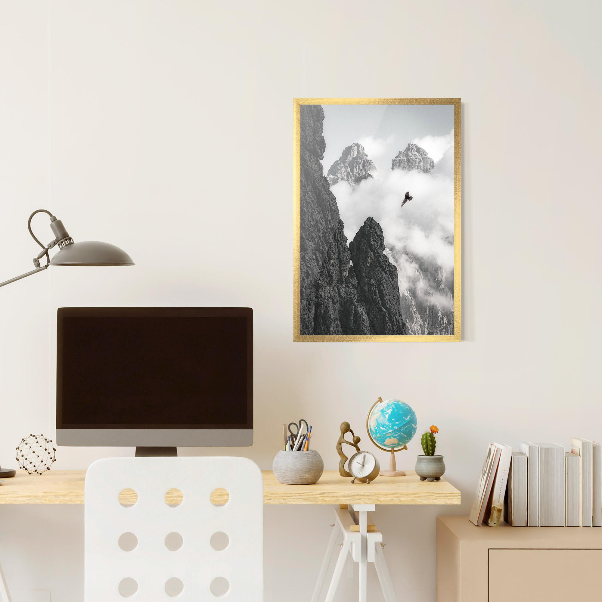 Gerahmte Poster Mountain Eagle mockup 6