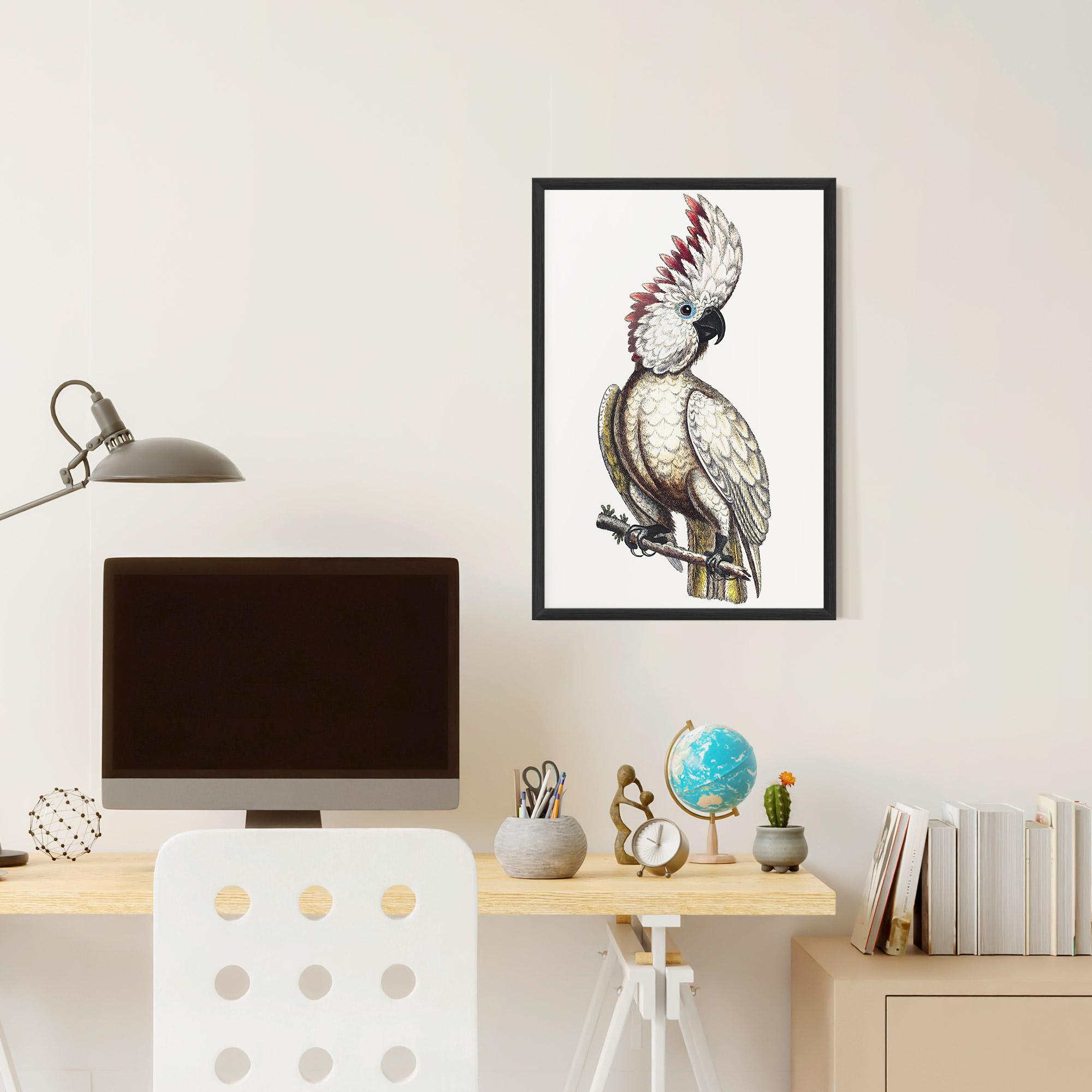 Gerahmte Poster Interesting Bird mockup 6