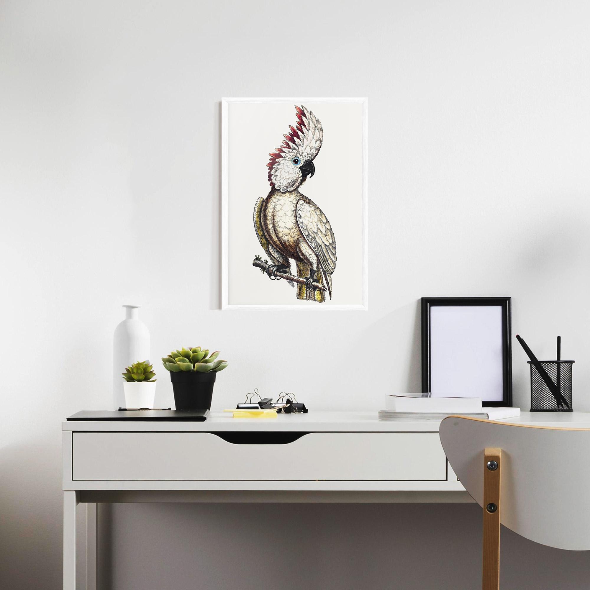 Gerahmte Poster Interesting Bird mockup 7