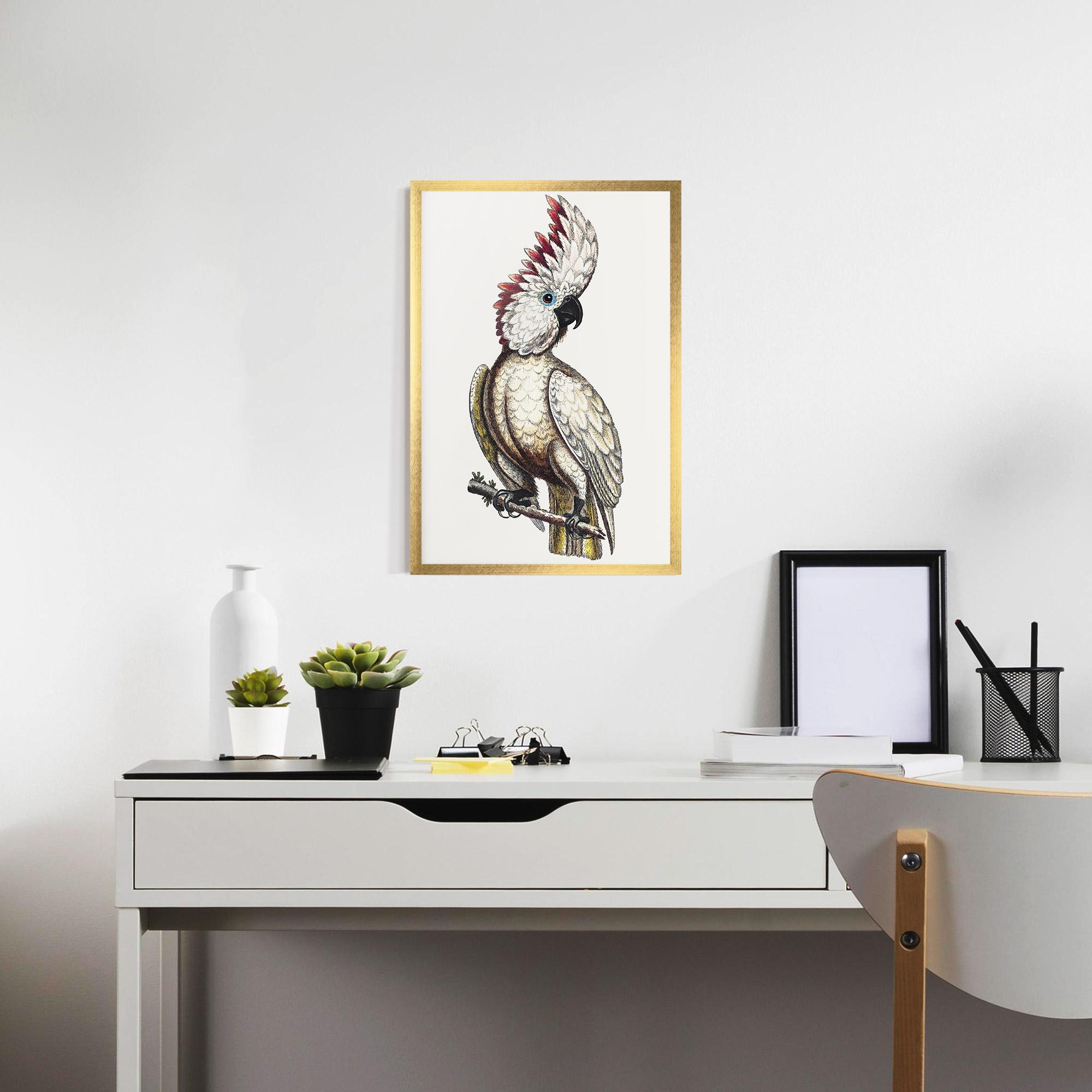 Gerahmte Poster Interesting Bird mockup 7