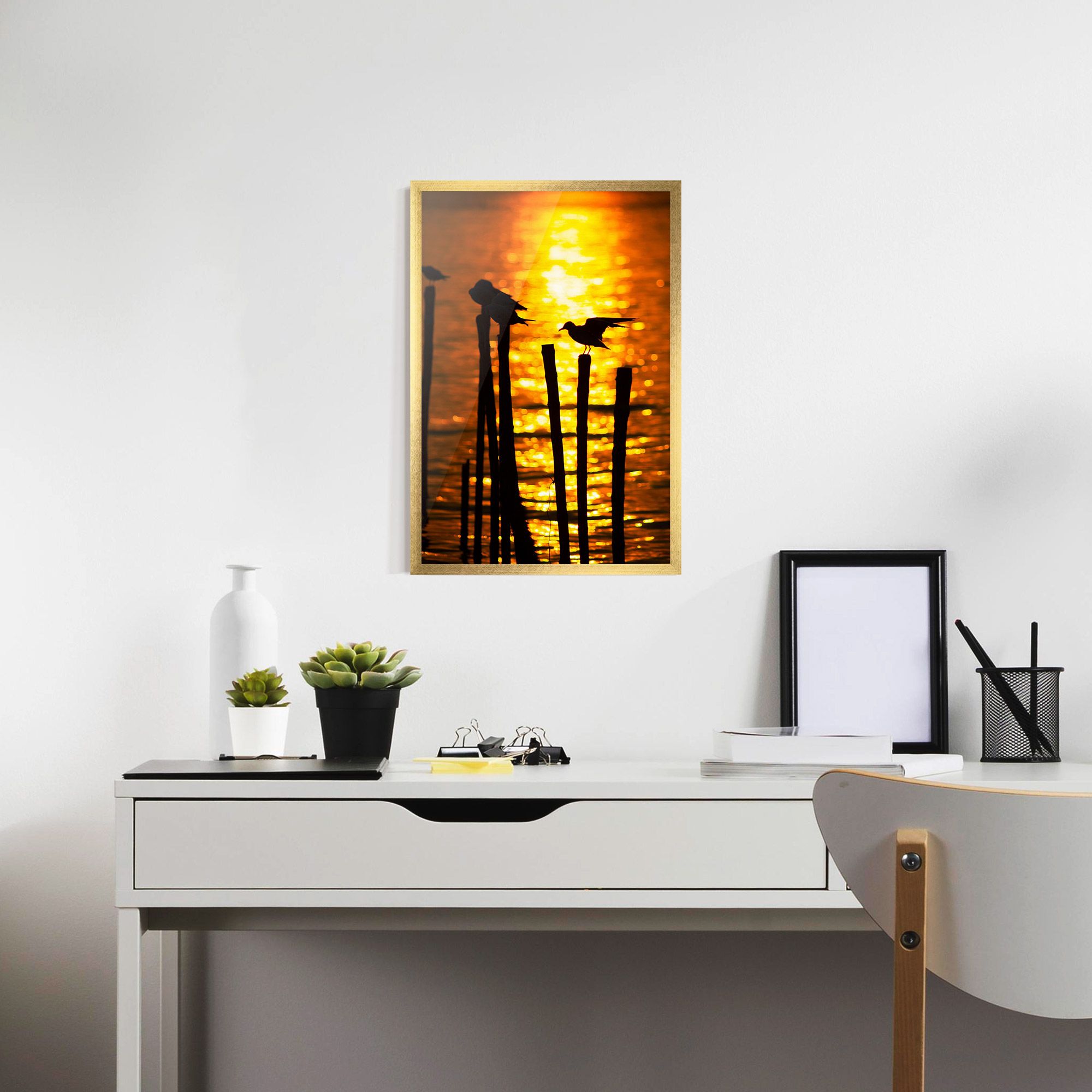 Silhouettes Birds mockup 7