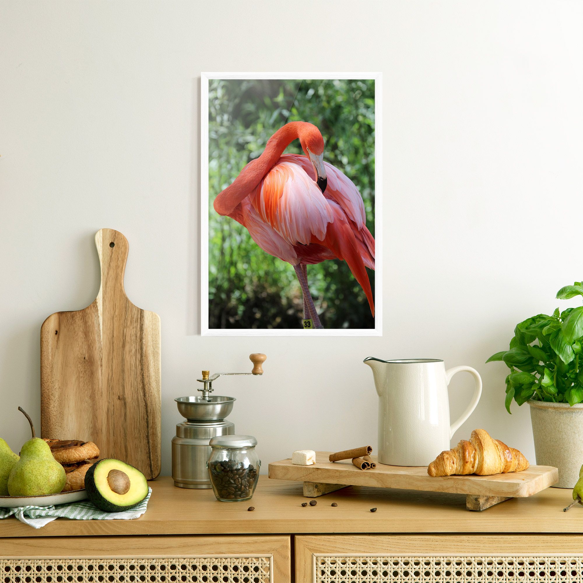 Red Flamingo mockup 8