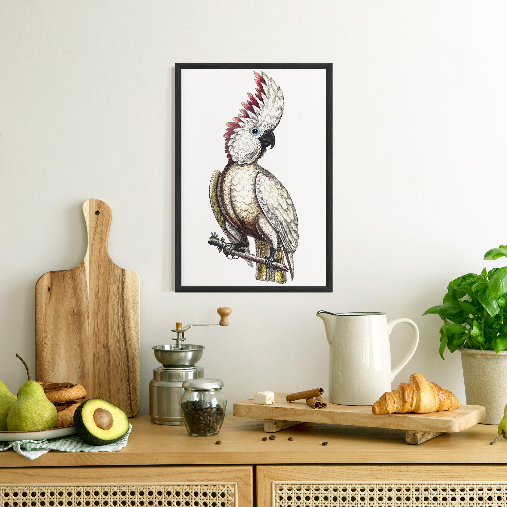 Gerahmte Poster Interesting Bird mockup 8