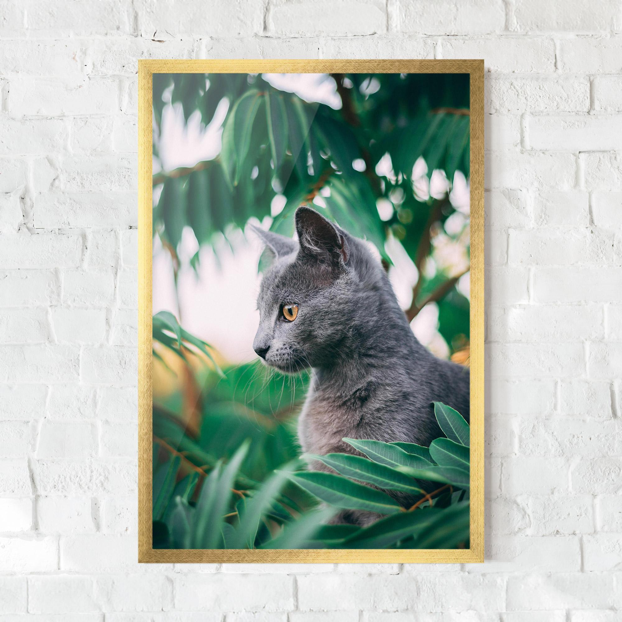 Gerahmte Poster Cat Tree mockup 0