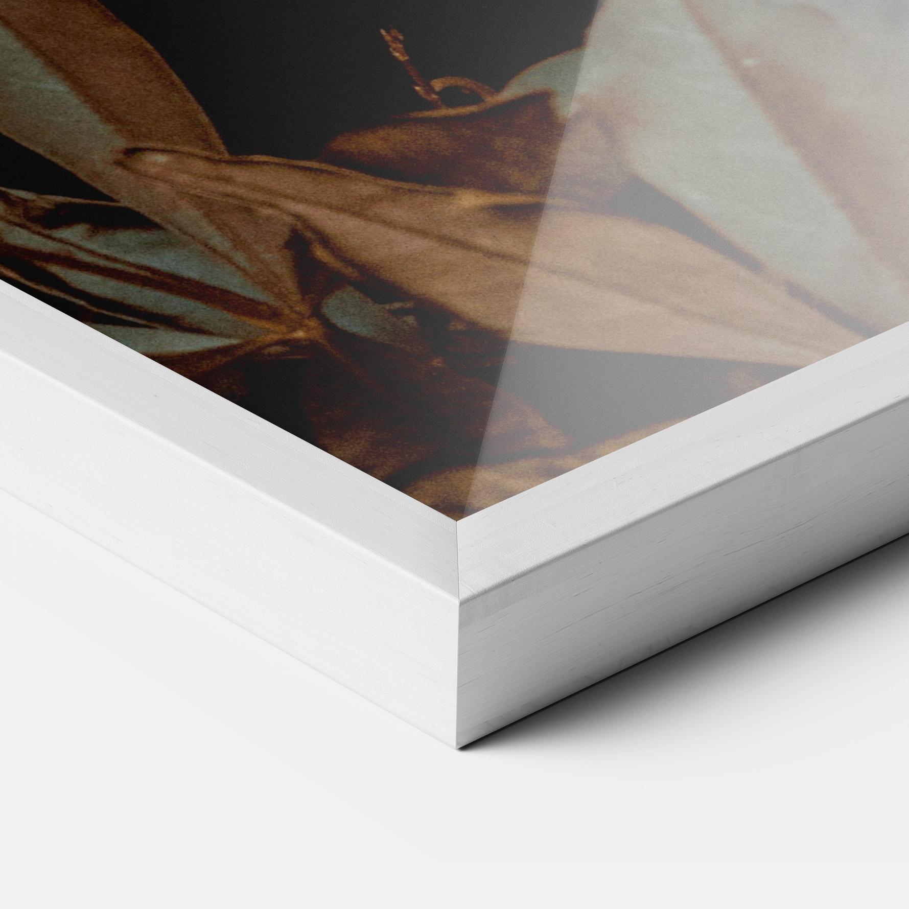 Gerahmte Poster Autumn Orange Cat mockup 3