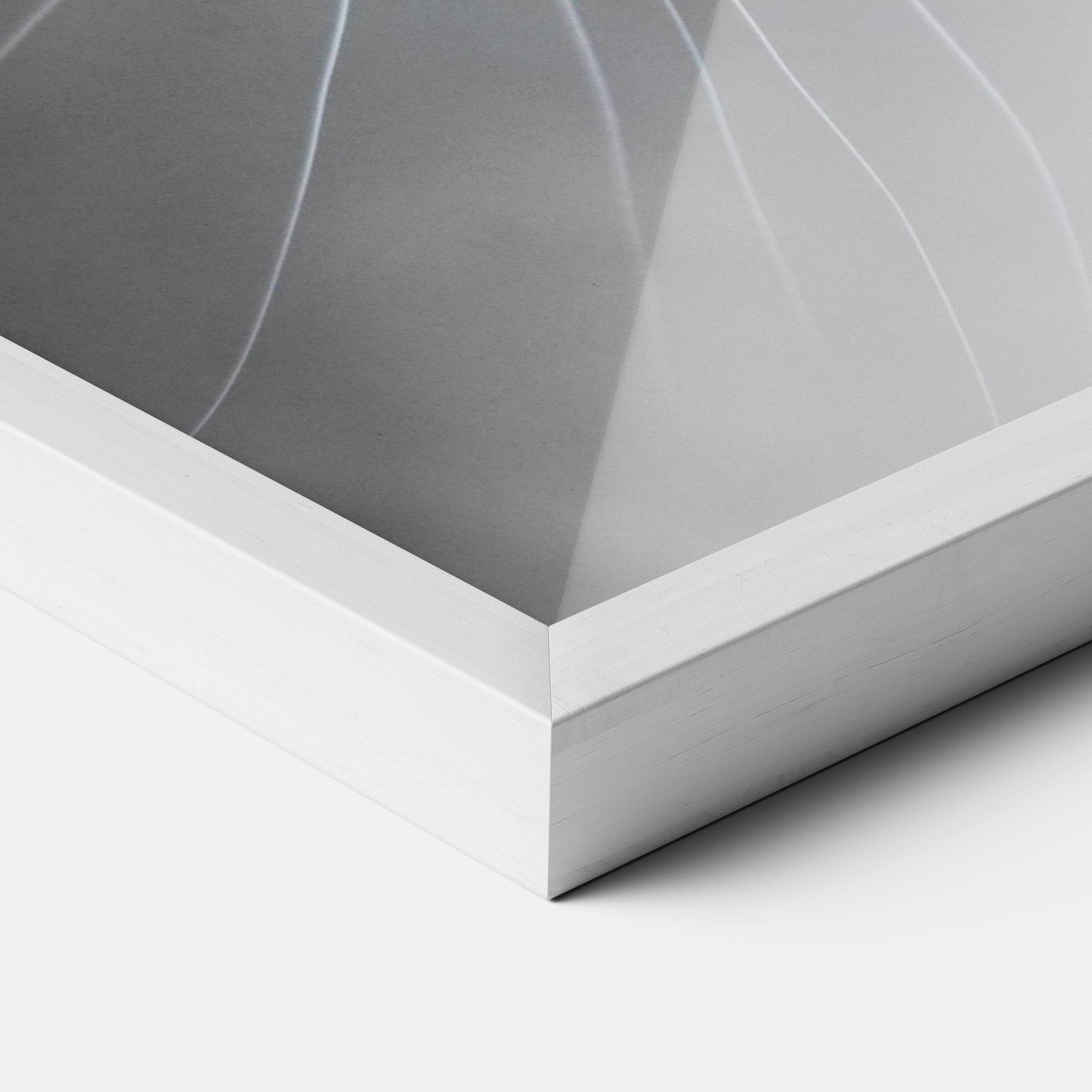 Gerahmte Poster Pretty Orange Eyes Cat mockup 3