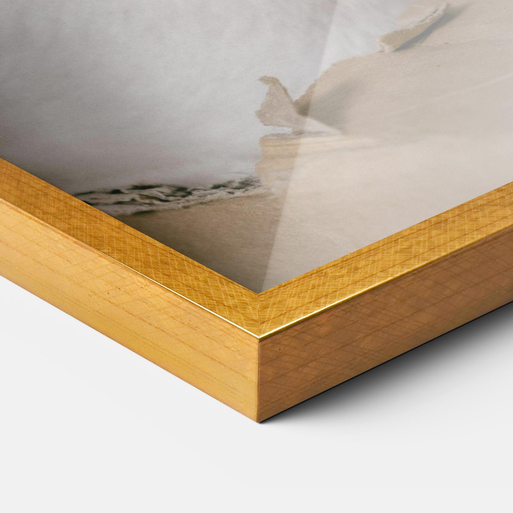 Gerahmte Poster Big Sleepy Cat mockup 3