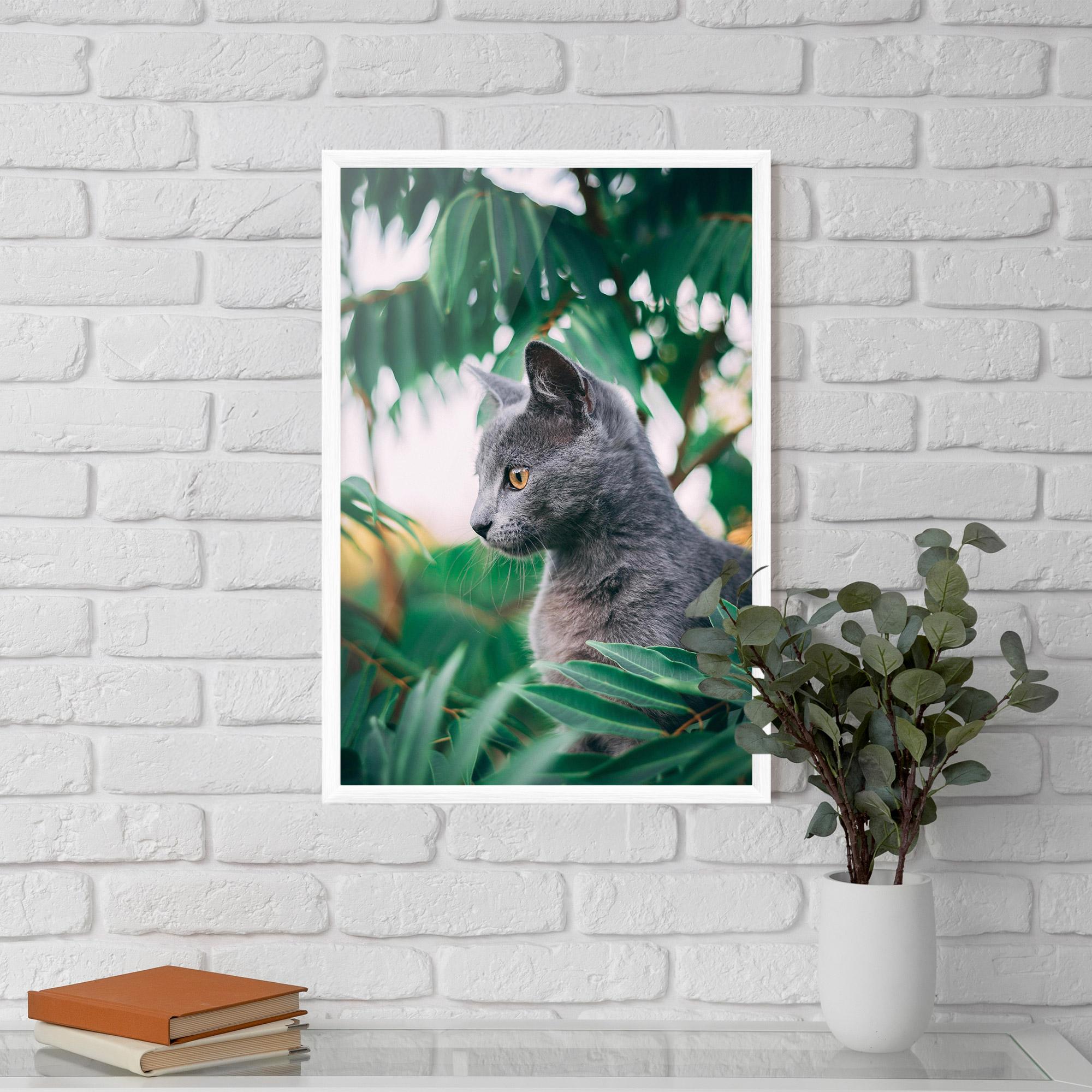Gerahmte Poster Cat Tree mockup 5