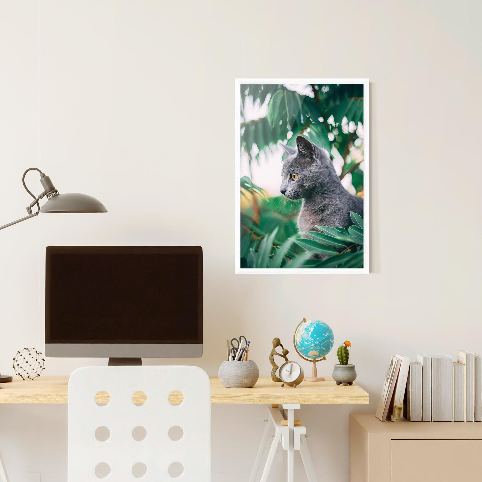 Gerahmte Poster Cat Tree mockup 6
