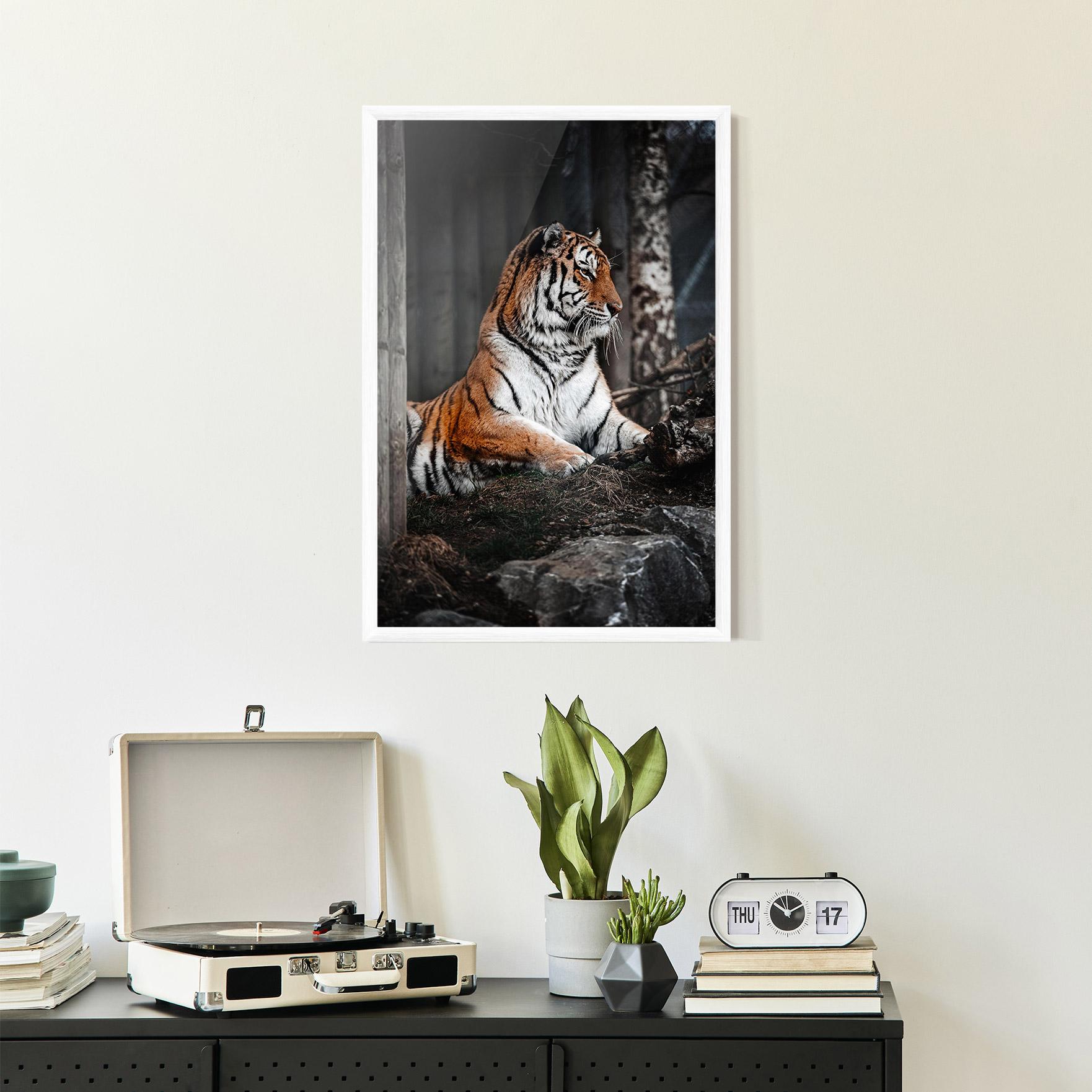 Gerahmte Poster Forest Tiger mockup 2