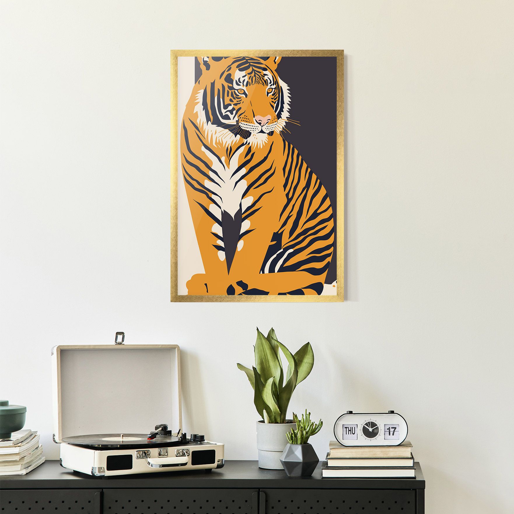 Orange Tiger mockup 2