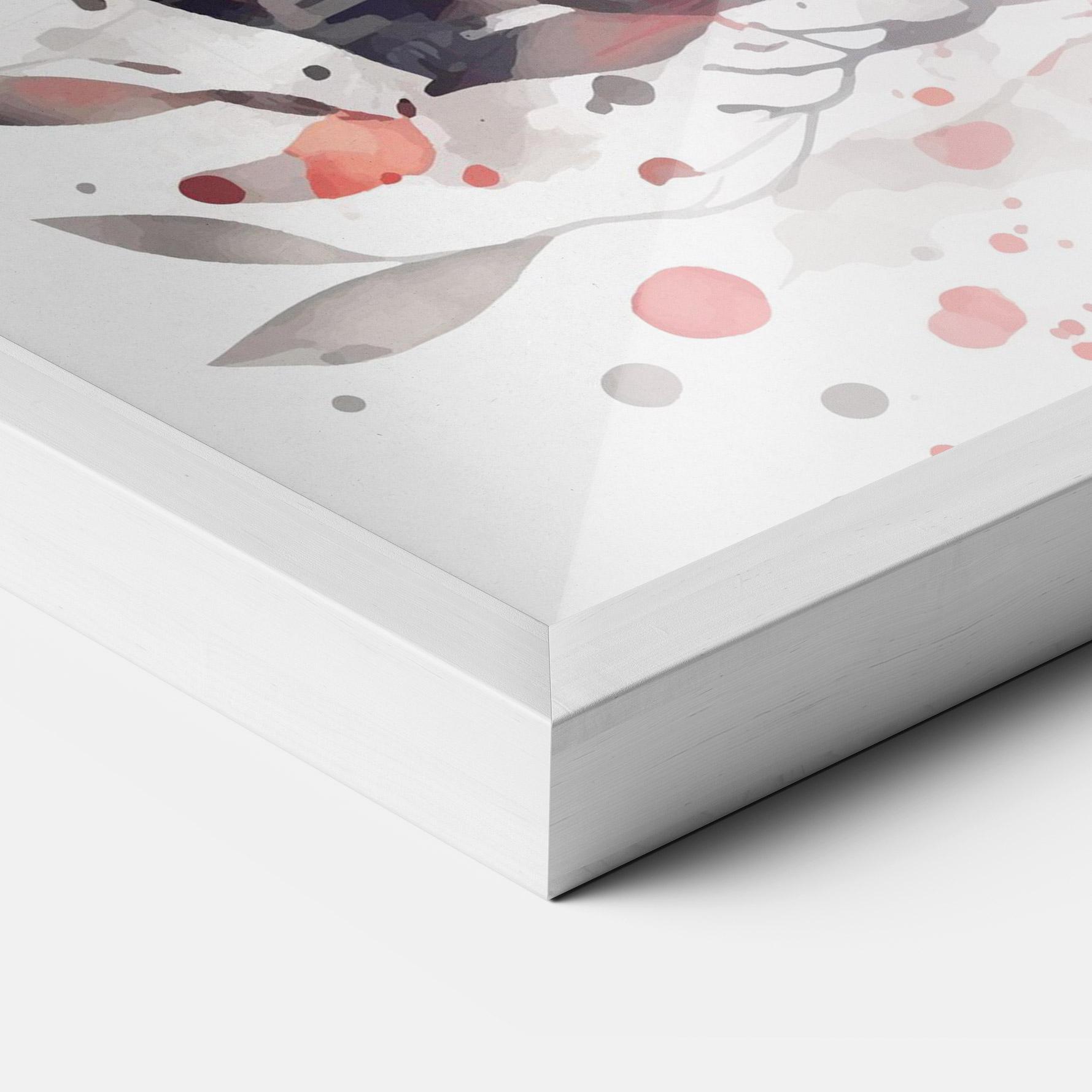 Gerahmte Poster Red Tiger mockup 3