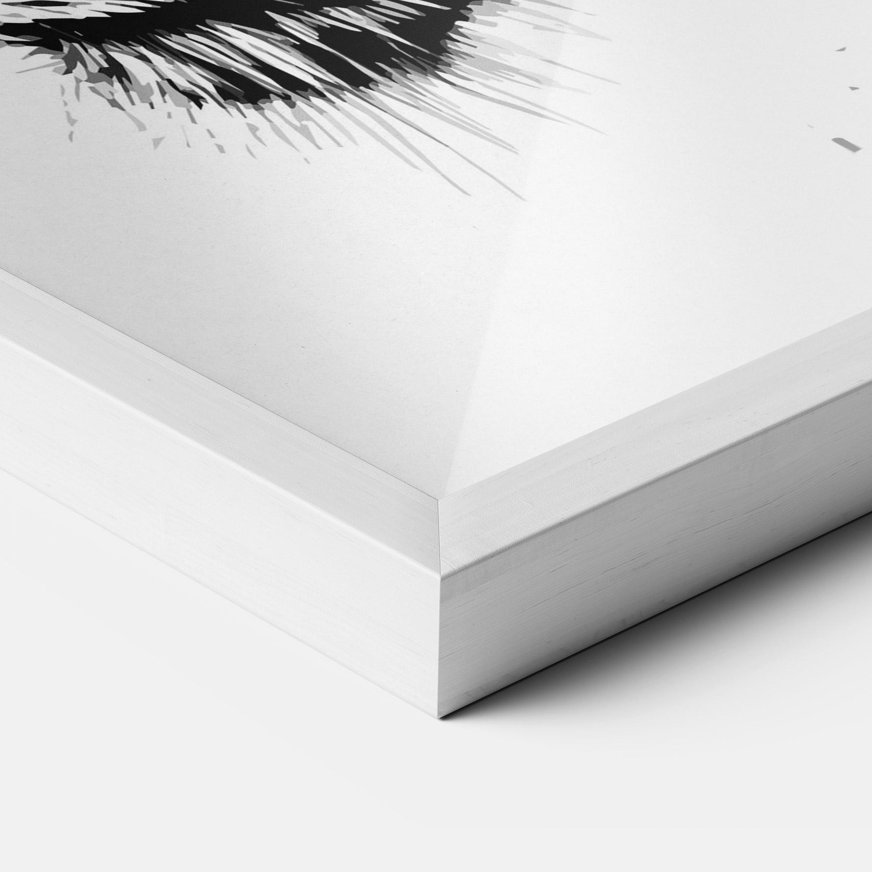 Gerahmte Poster Tiger Profile mockup 3