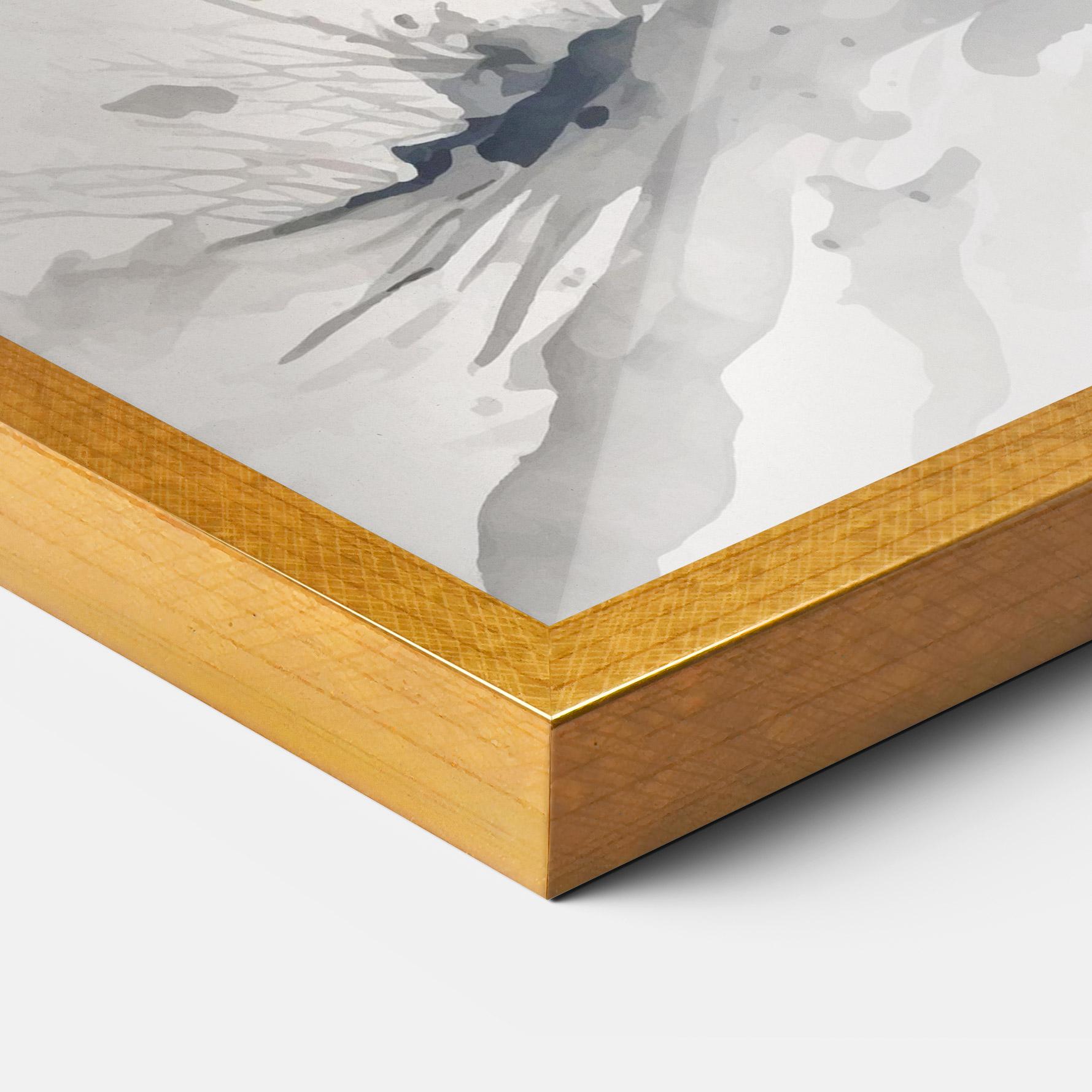 Gerahmte Poster Beautiful Tiger Art mockup 3