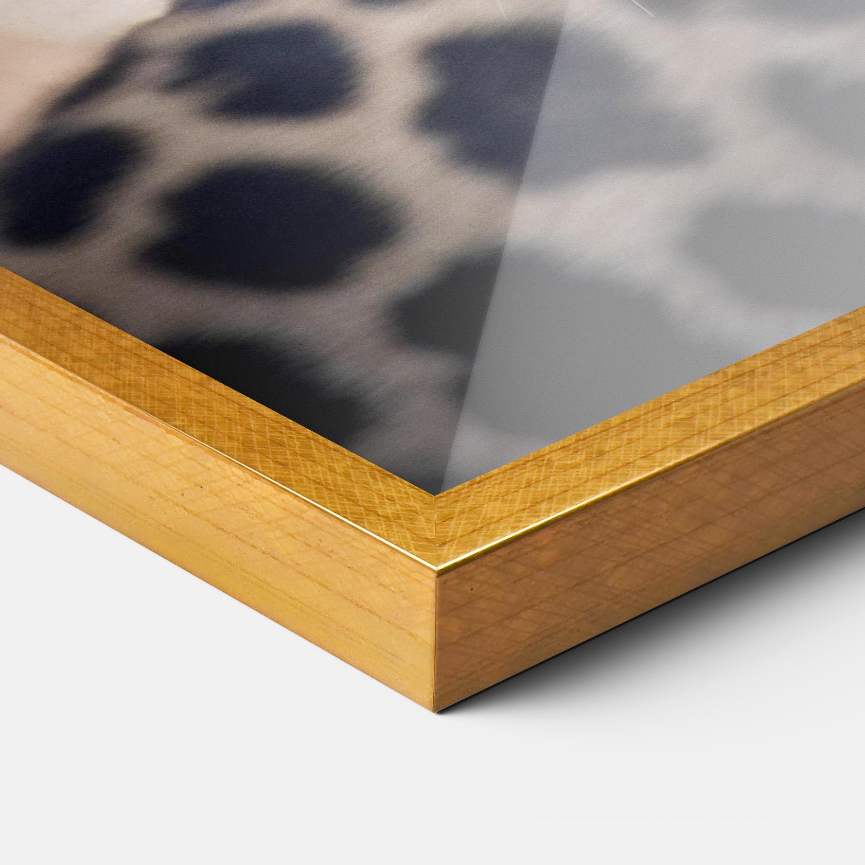 Gerahmte Poster Blue Tiger mockup 3