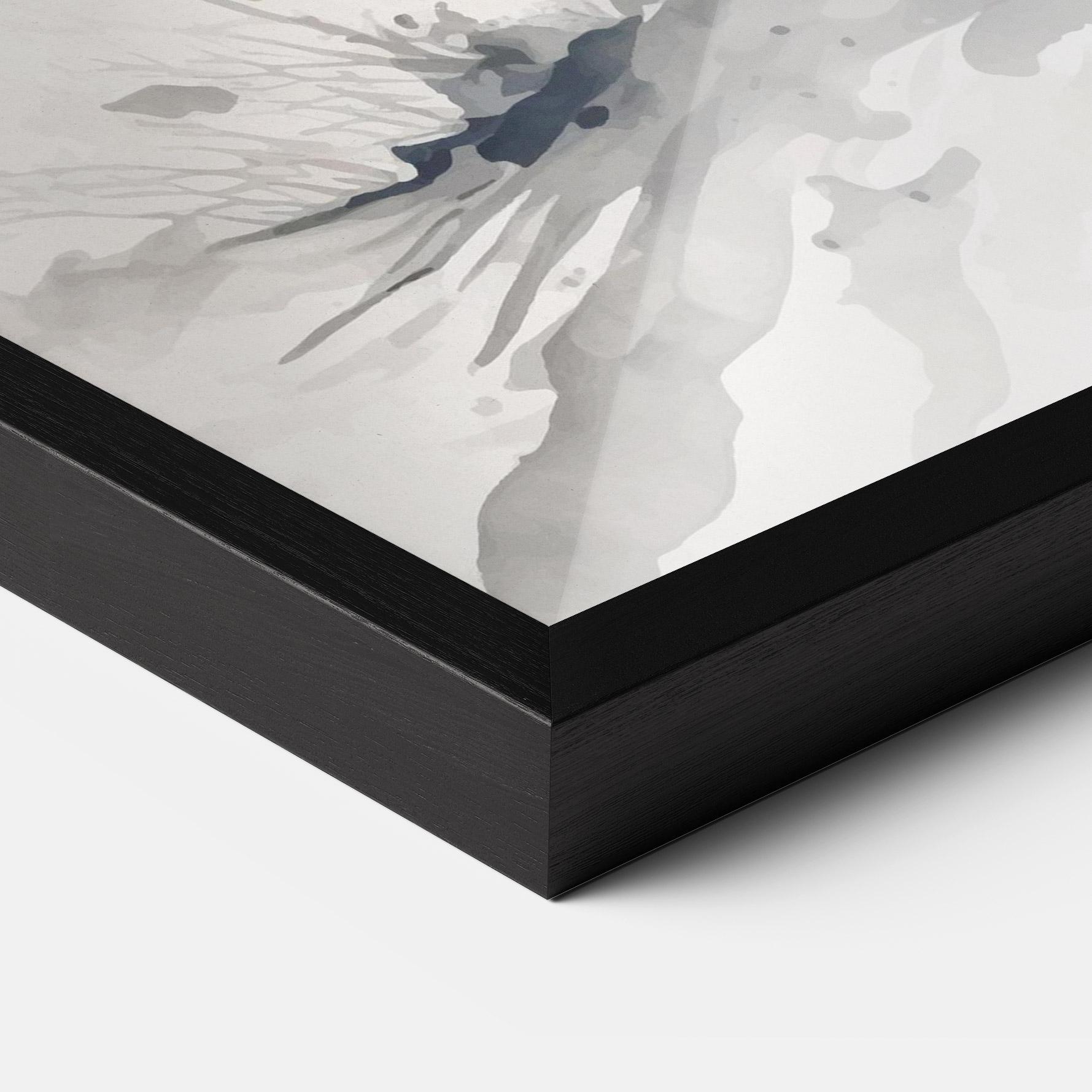 Gerahmte Poster Beautiful Tiger Art mockup 3