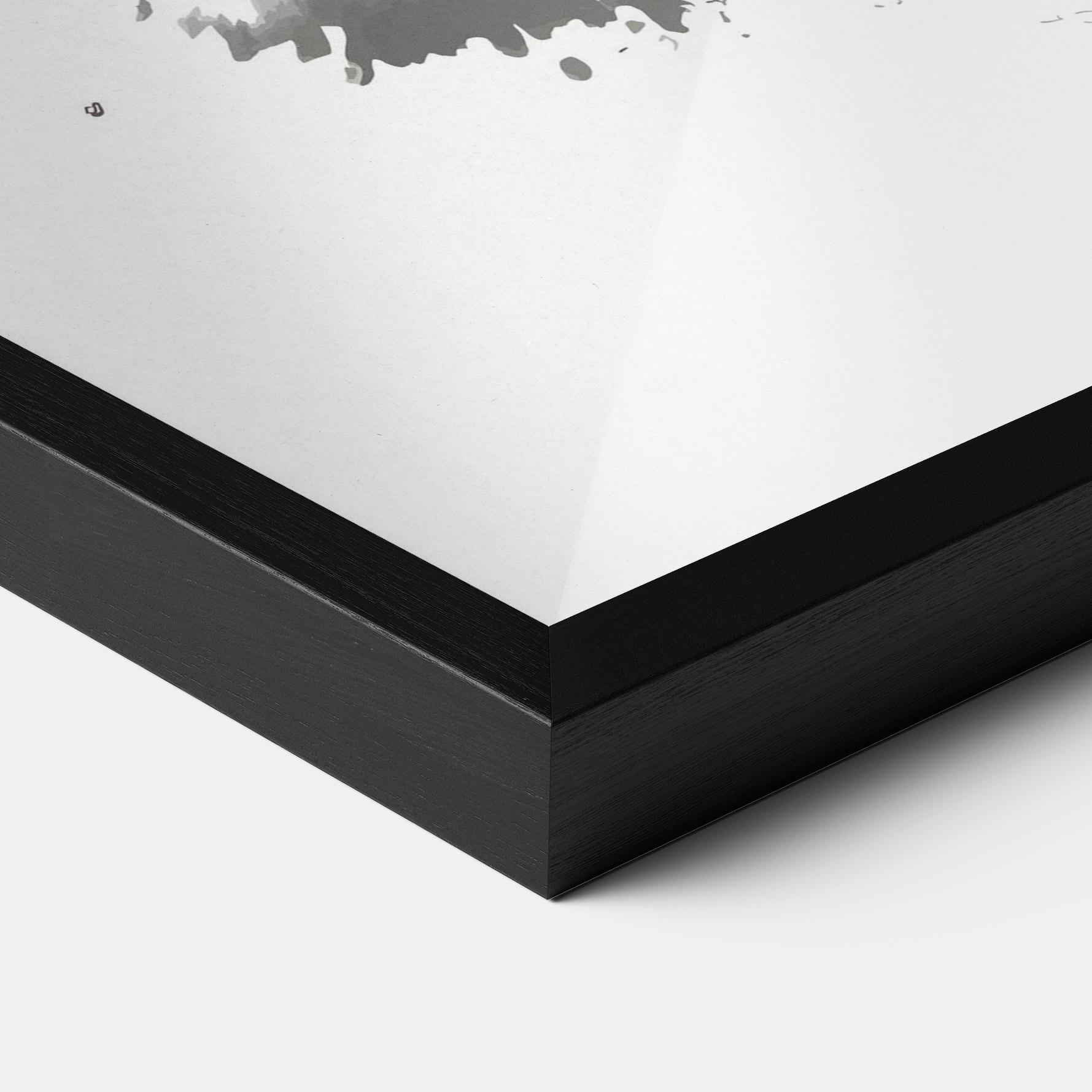 Gerahmte Poster Wonderful Tiger mockup 3