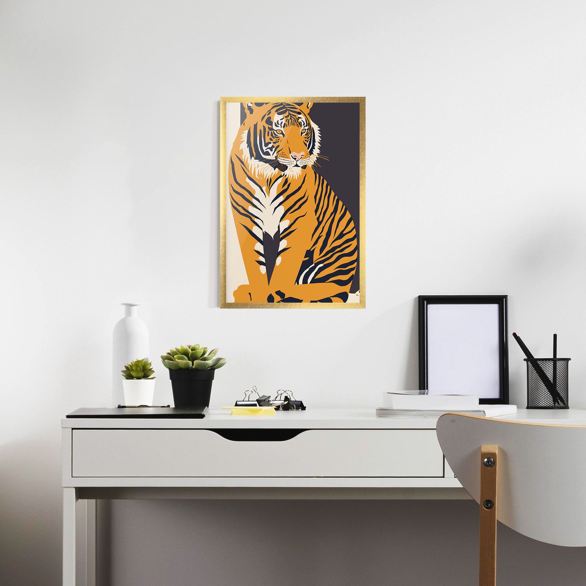 Orange Tiger mockup 7