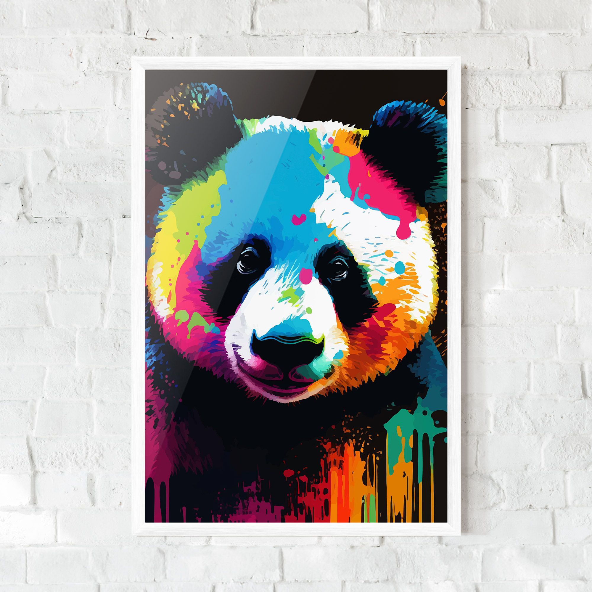 Panda Color Art mockup 0