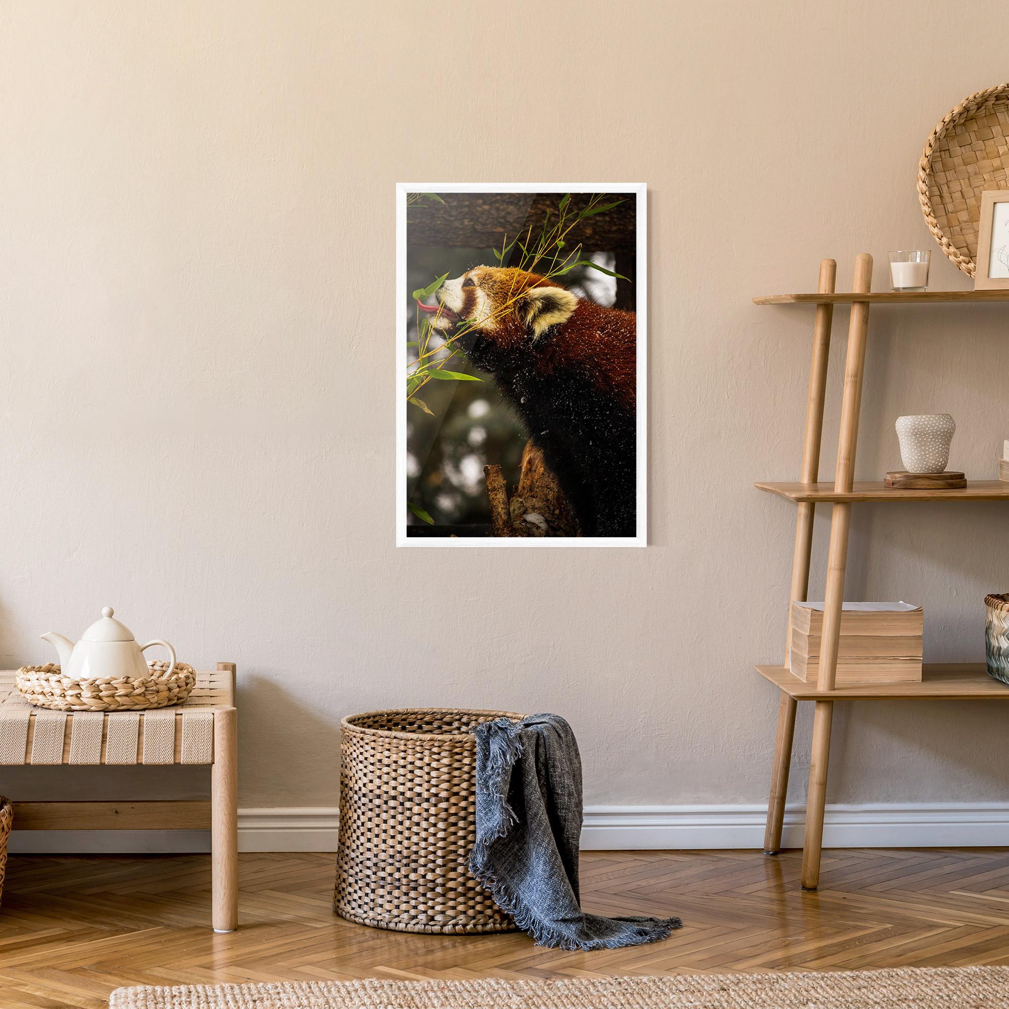Gerahmte Poster Red Panda mockup 9