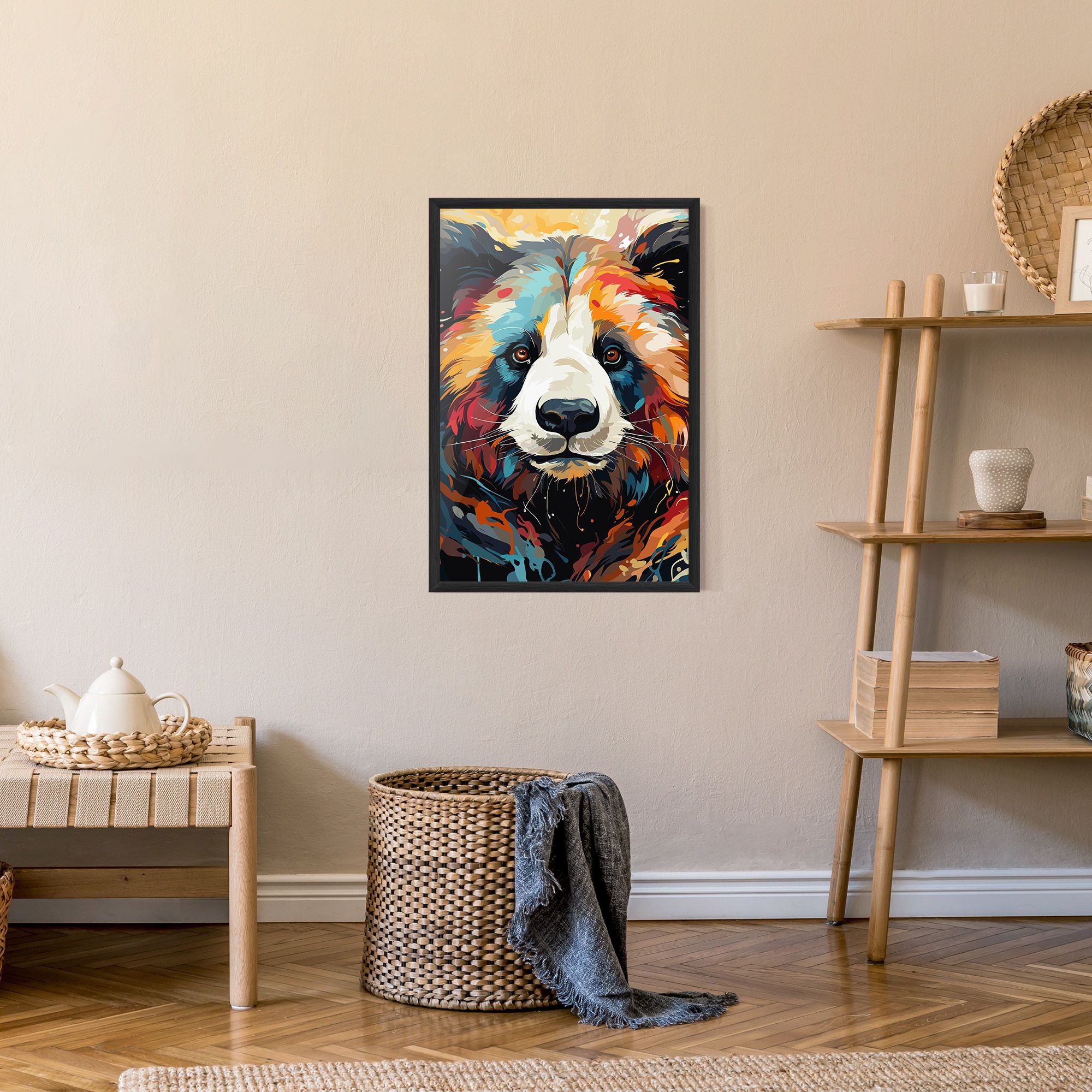 Cream Color Bear mockup 9